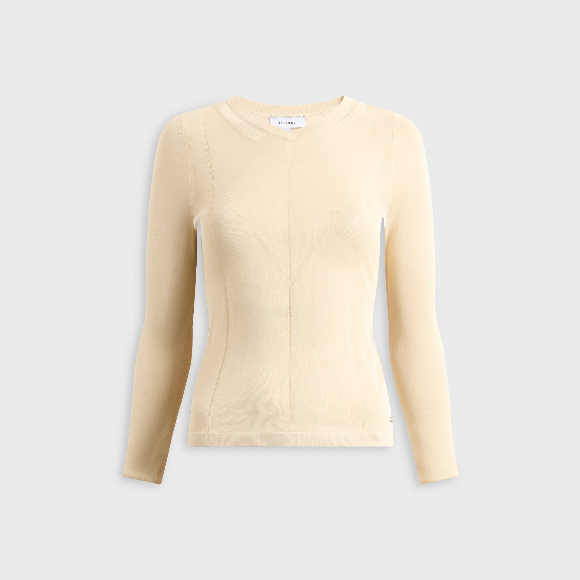 Miaou Moncia Top - Almond