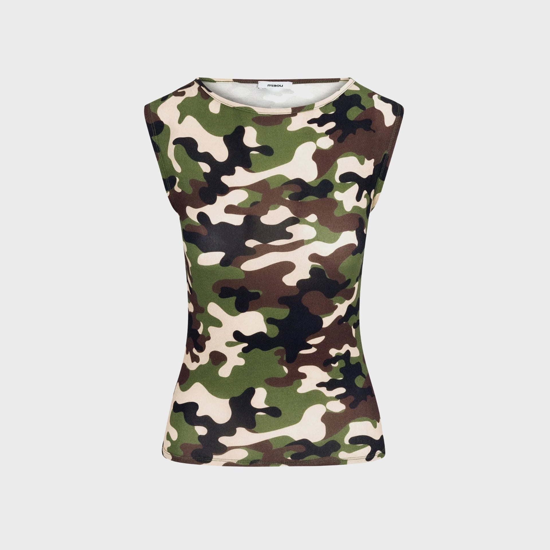 Miaou Kelly Top in Camo