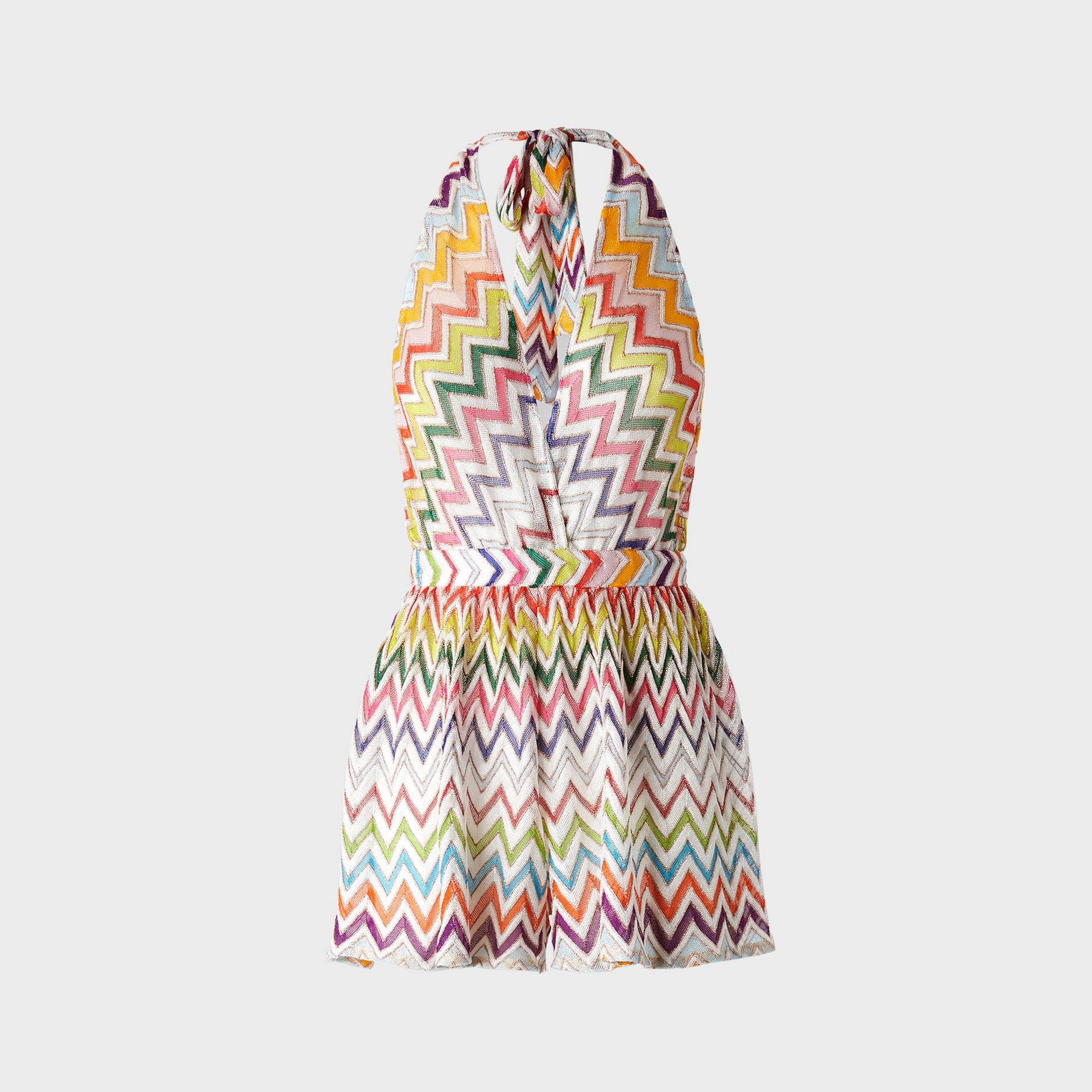 Missoni Short Jumpsuit - Multicolor White Base