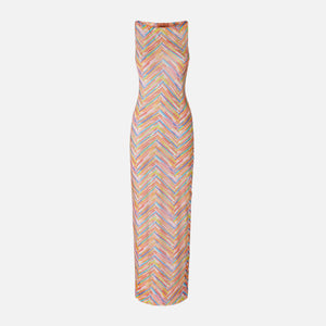 Missoni Long Cover Up - Multi Stick Chevron