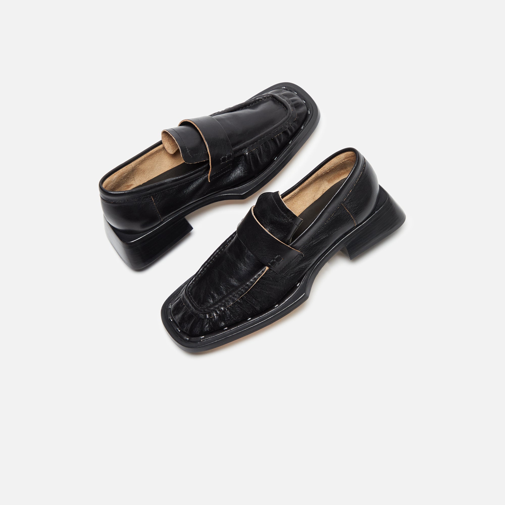 【関税込み】Miista ブラック Airi ローファー Airi Black Loafers | Miista