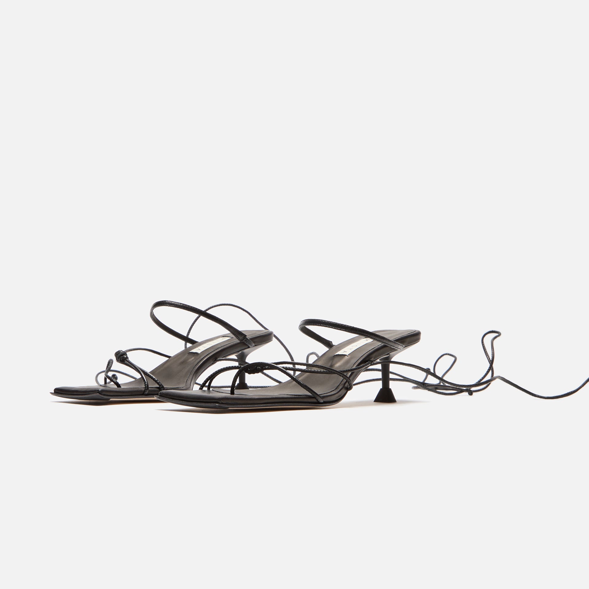 Miista Mica Sandals - Black