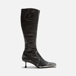 Miista Vikki Tall Boots - Black Grey