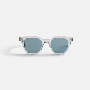 Garrett Leight Mr. Leight Rell Sunglass - Chandelier Silver / Blue Smo ...