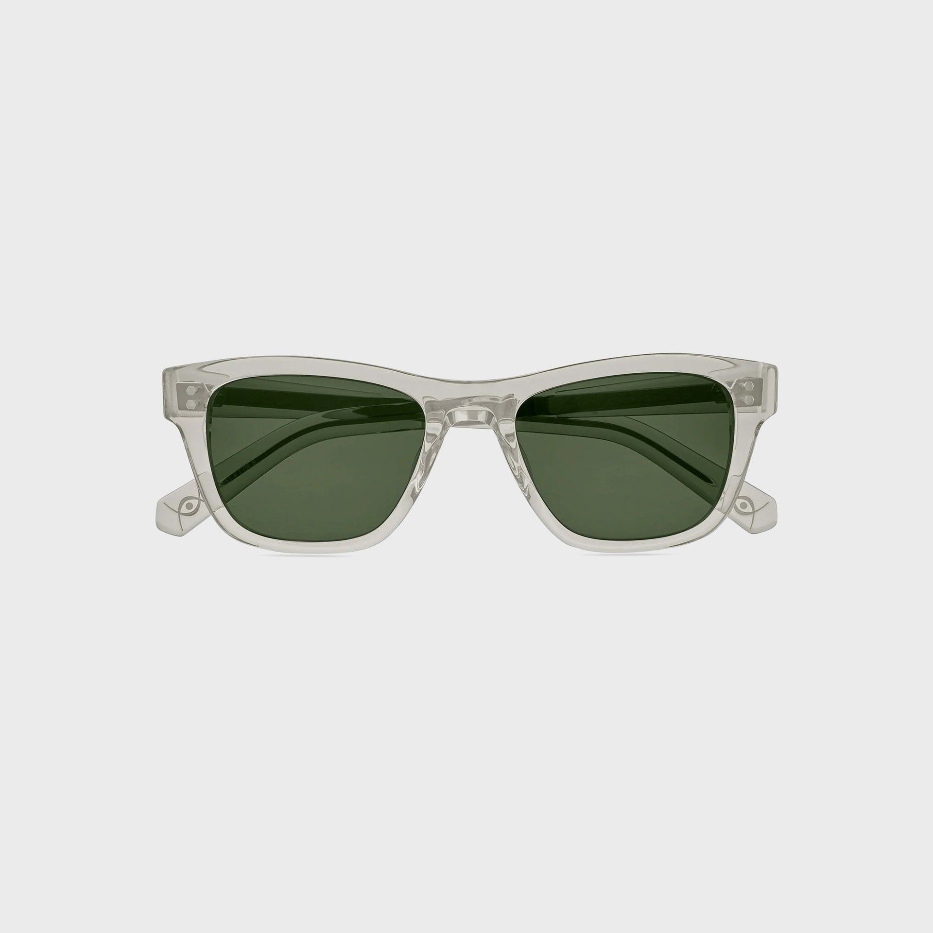 Garrett Leight Mr. Leight Damone Sunglass - Morning Dew / Matte Platinum