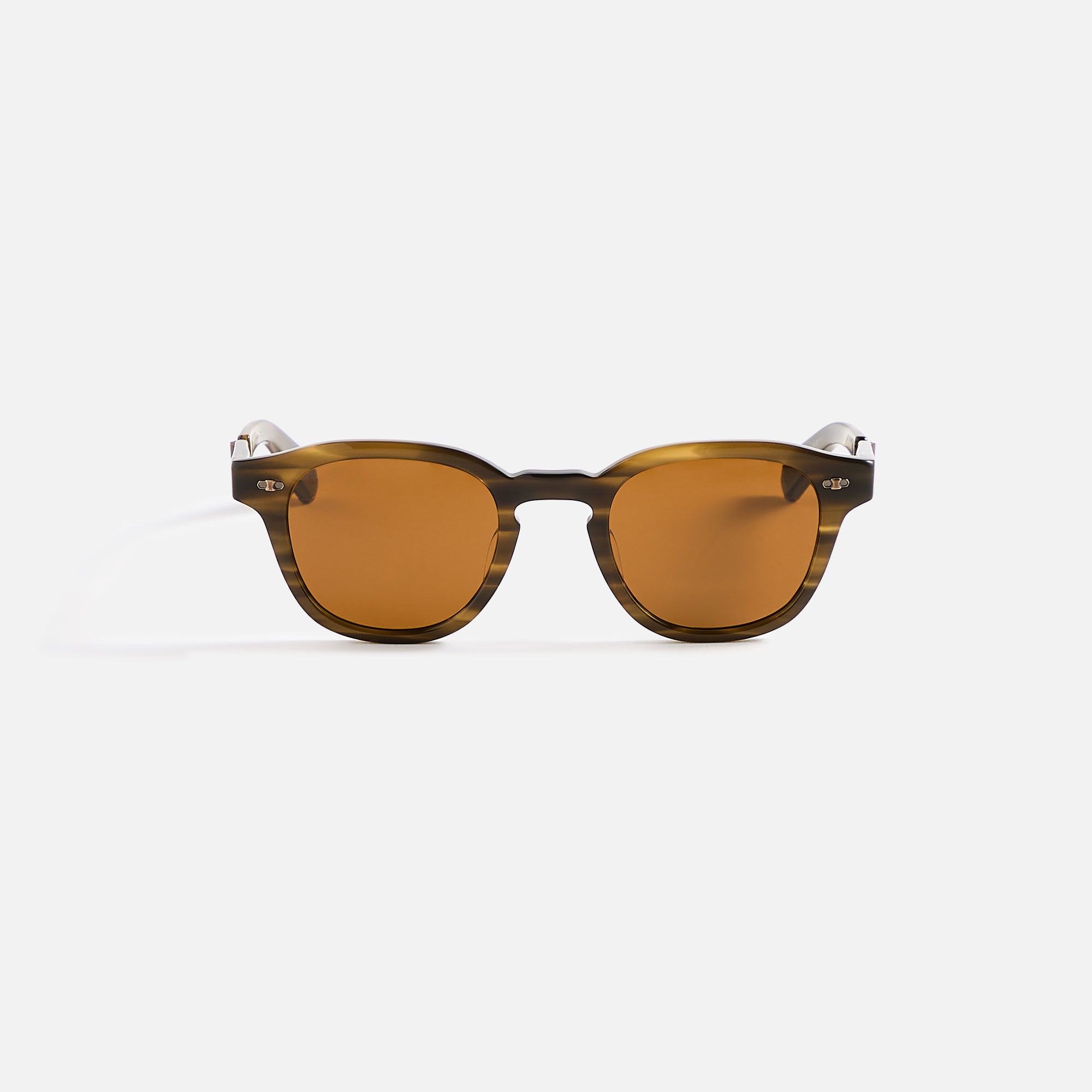 Garrett Leight Mr. Leight James Sunglass Kelp Antique Gold Mojave Kith