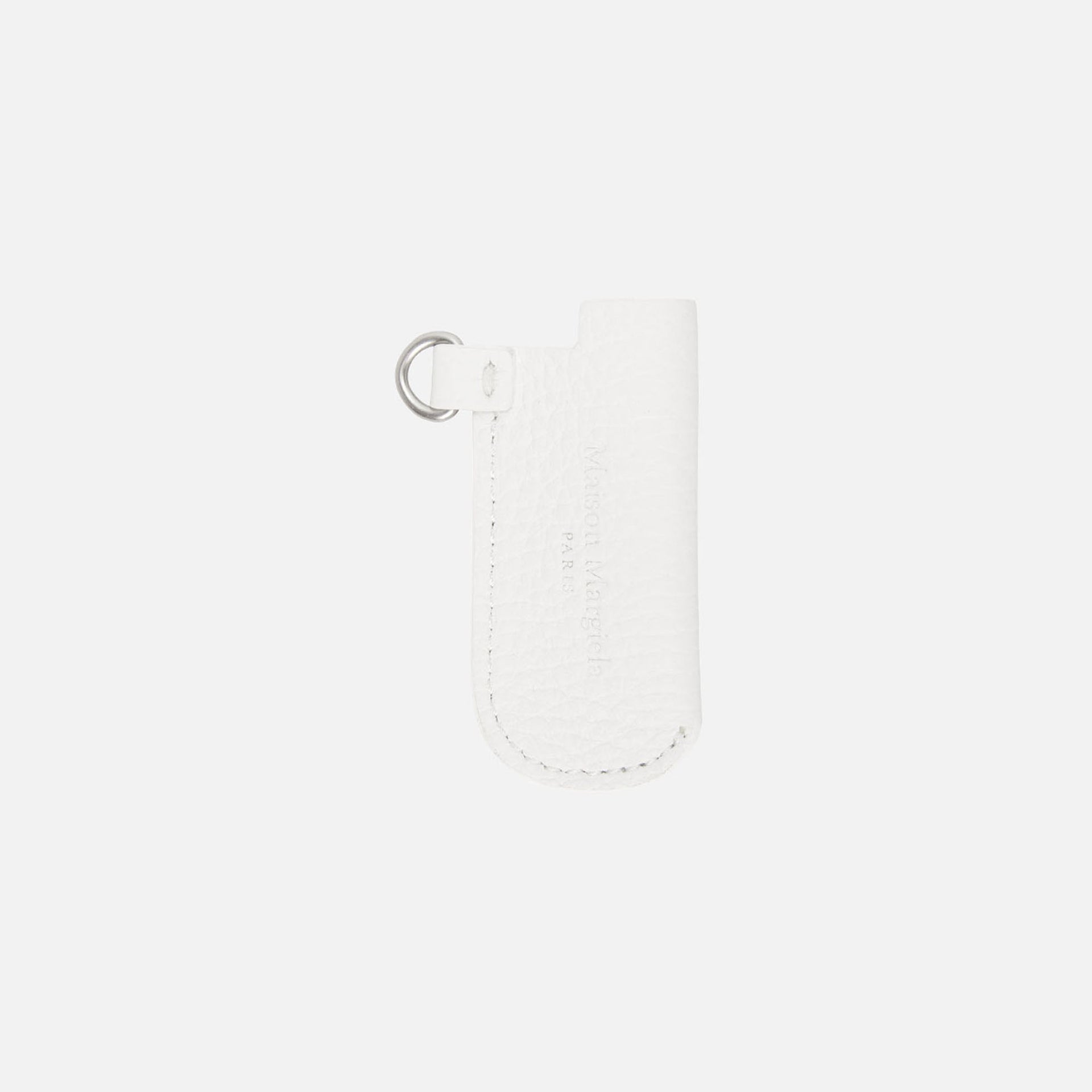 Maison Margiela Lighter Case Leather - White