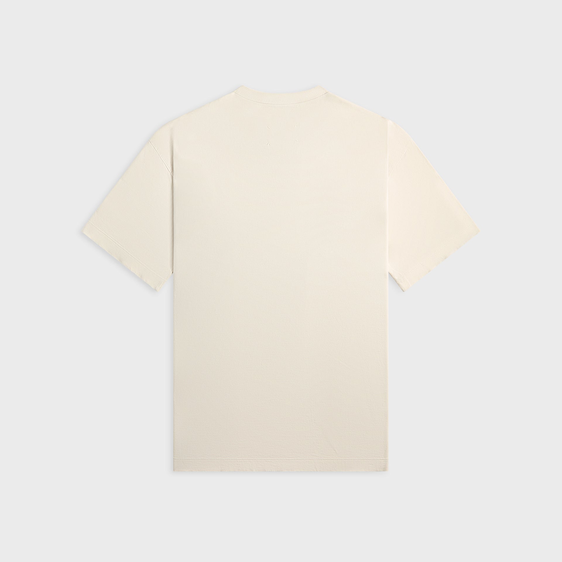 Maison Margiela Embroidered Text Logo Tee - Ecru