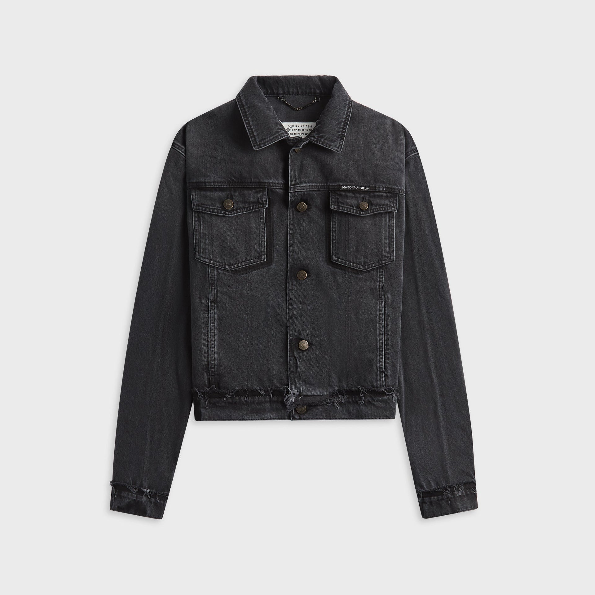 Maison Margiela Men's Denim Jacket - Washed Black