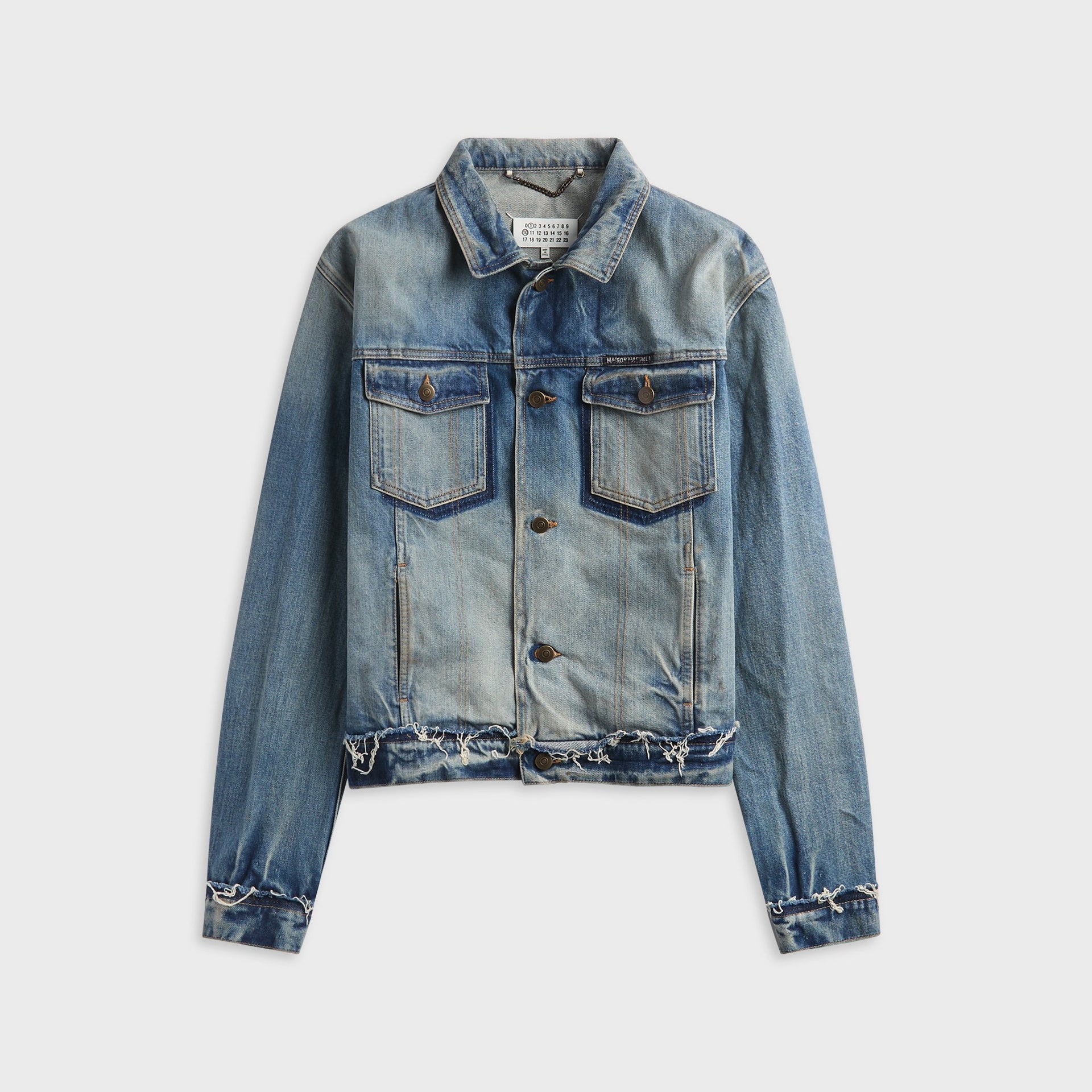 Maison Margiela Men's Denim Jacket - Washed Blue
