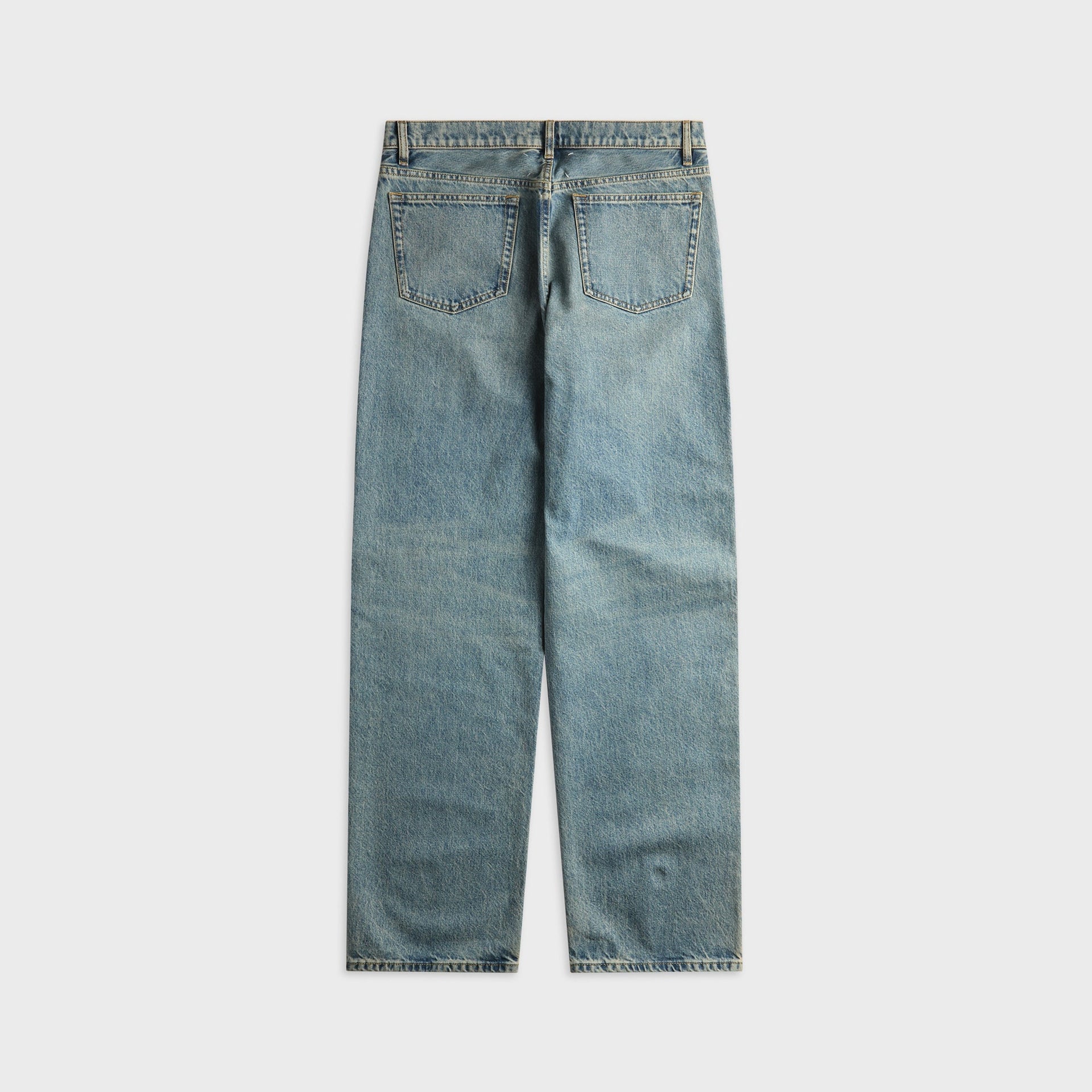 Maison Margiela Taped Waist Straight Leg Jean - Iced Blue