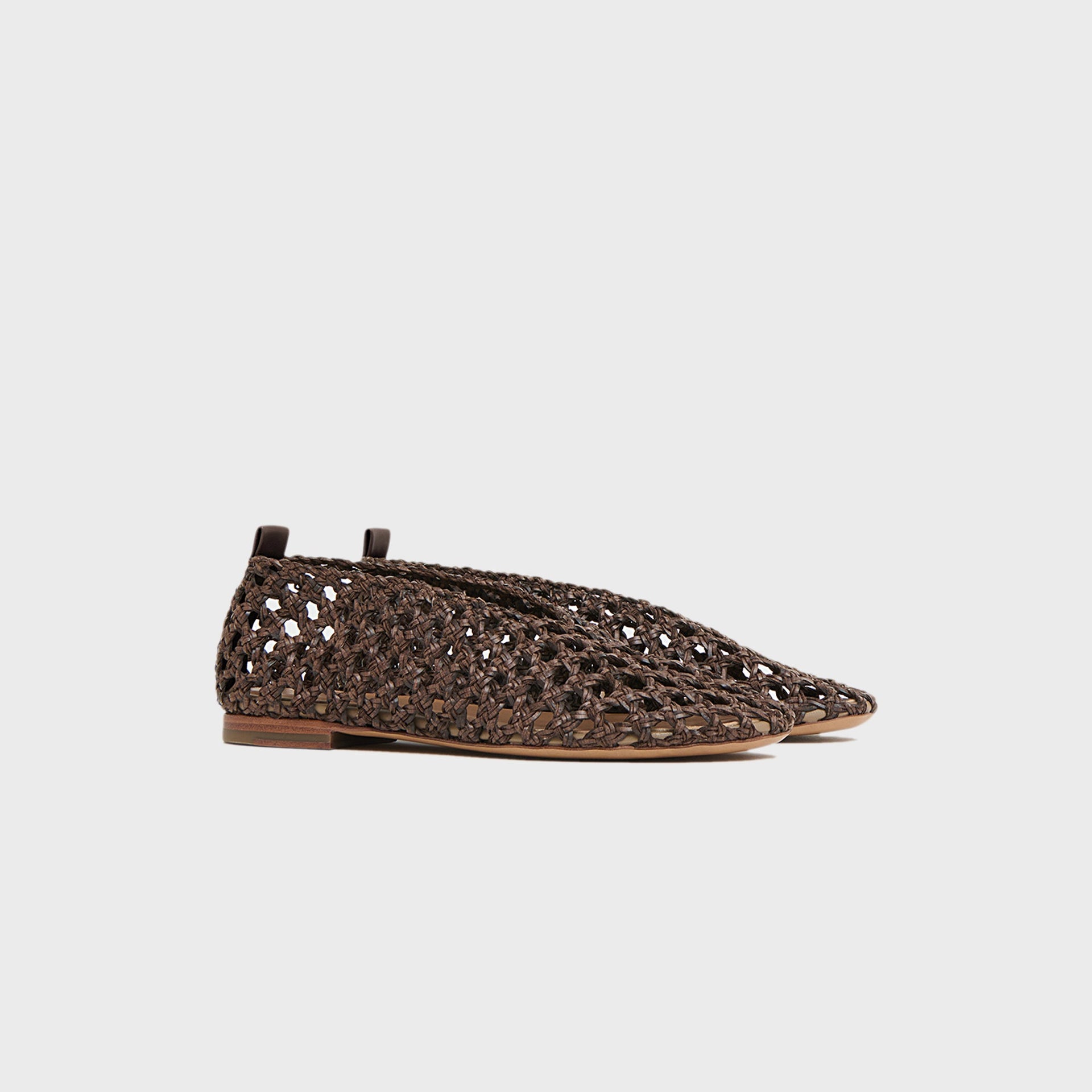 Mansur Gavriel Woven Ballerina - Anise