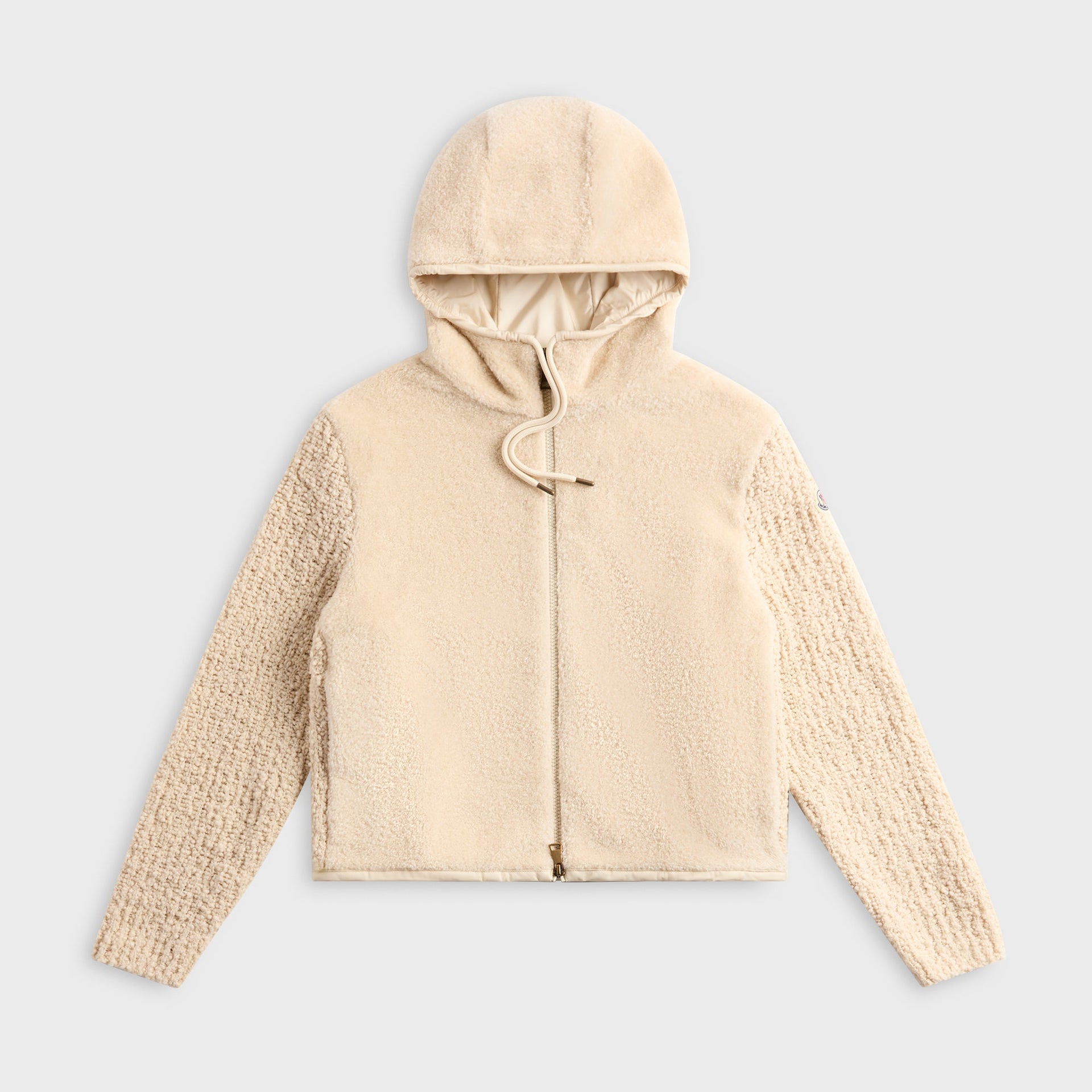 Moncler Teddy Cardigan - White