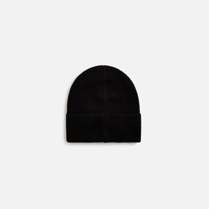 Moncler Cotton Yarn Beanie - Black