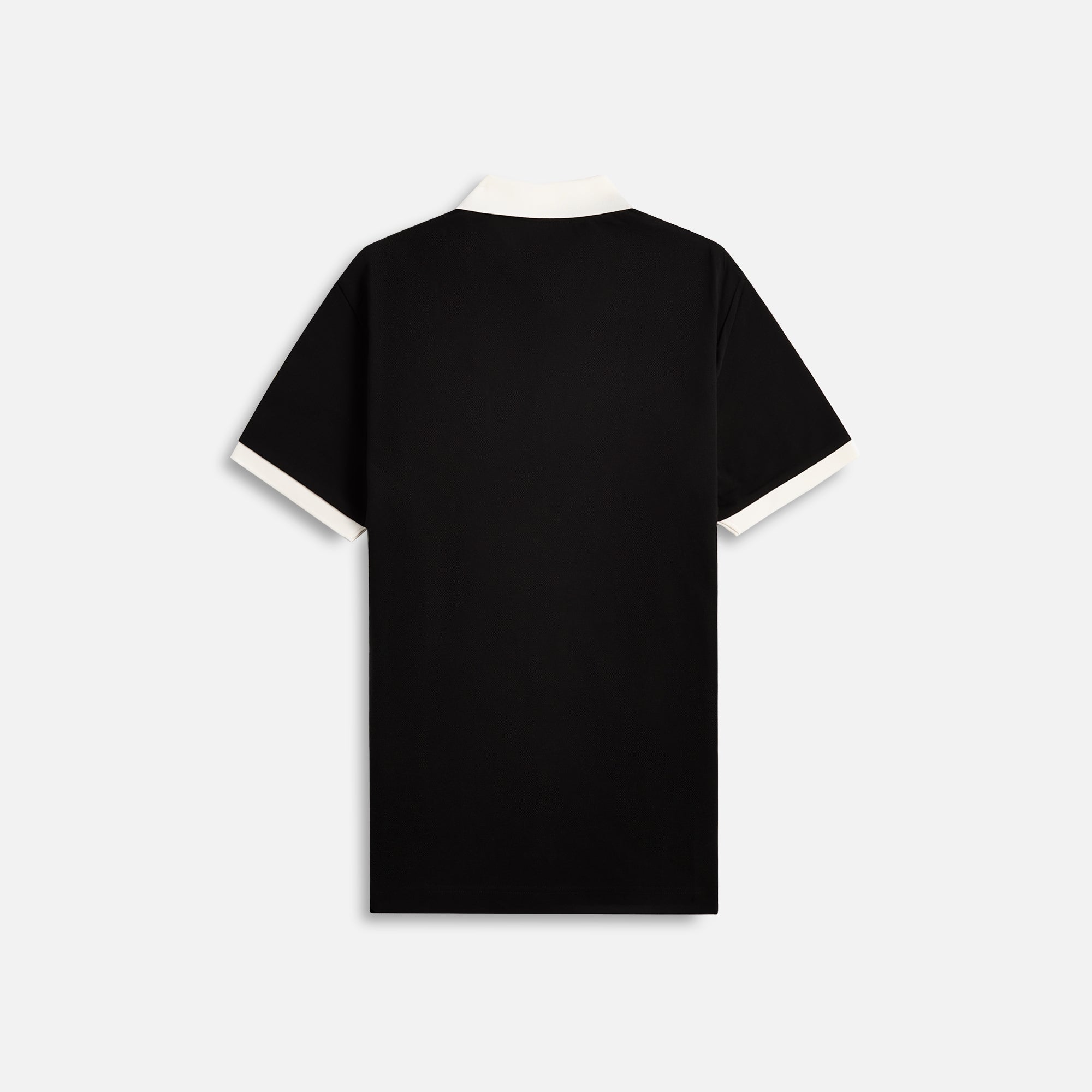 Moncler Cotton Pique Short Sleeve Polo - Black – Kith