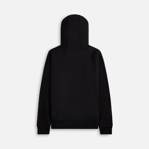 Moncler Fleece Hoodie Sweater - Black