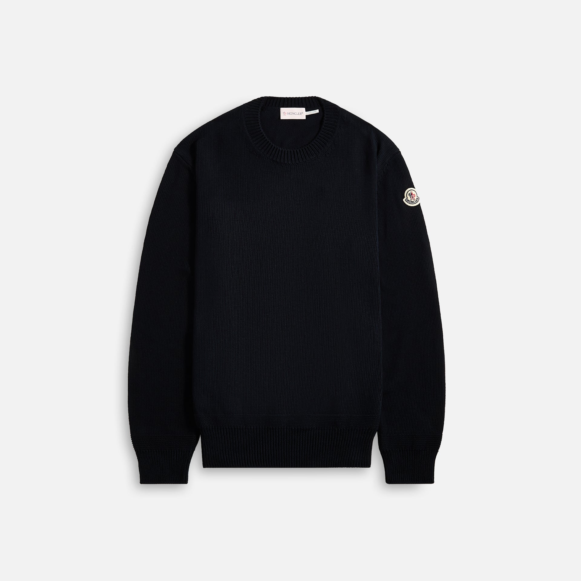 Moncler Cotton Crew Neck - Navy