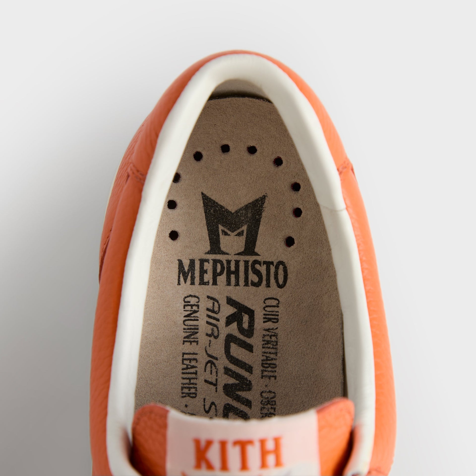 Kith for Mephisto WMNS Rush Sneaker - Orange