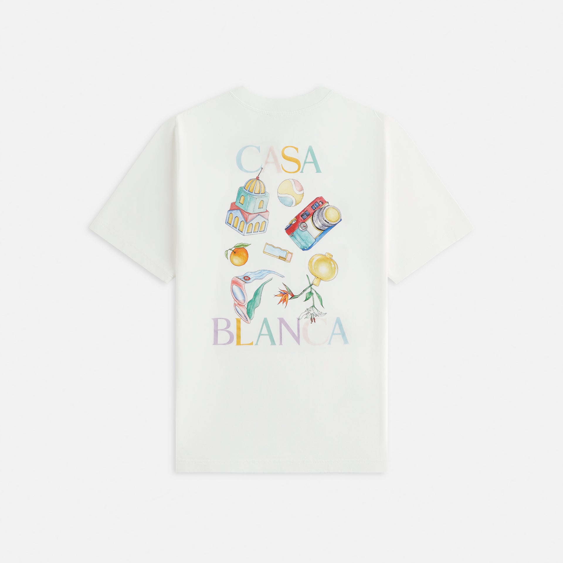 Casablanca Objets En Vrac Tee - White