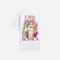 Casablanca Nature's Teacher Printed Tee - White