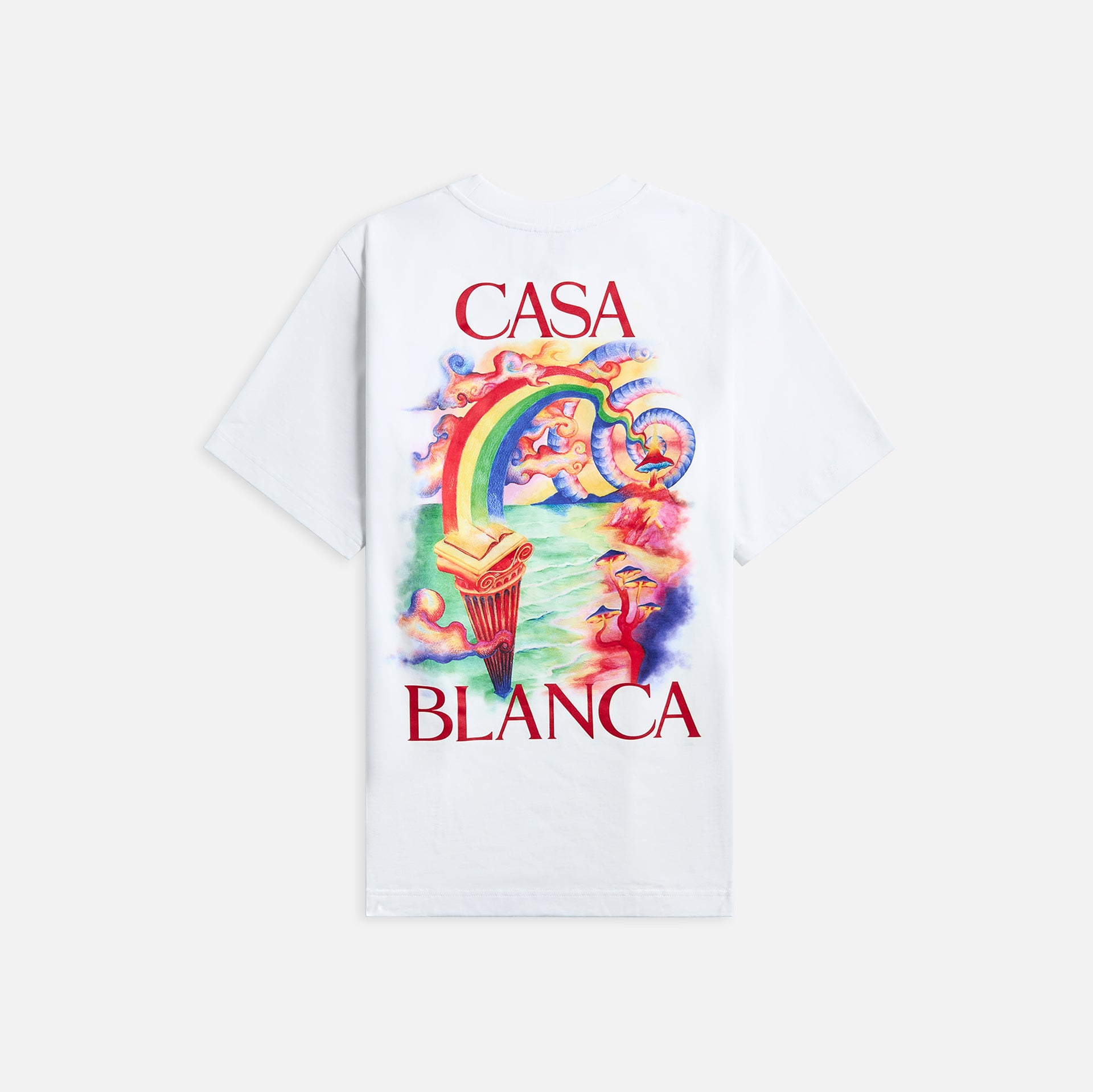 Casablanca Nature's Teacher Printed Tee - White