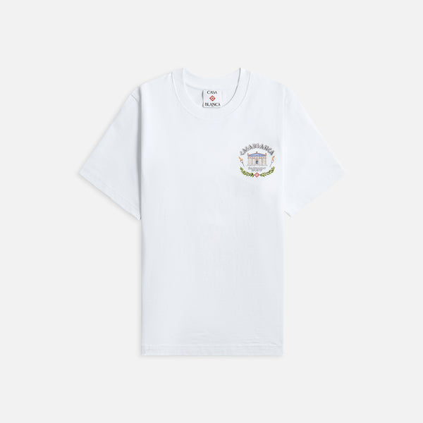 Casablanca Le Temple Du Sport Printed Tee - White – Kith Casablanca Le Temple Du Sport Printed Tee - White – Kith