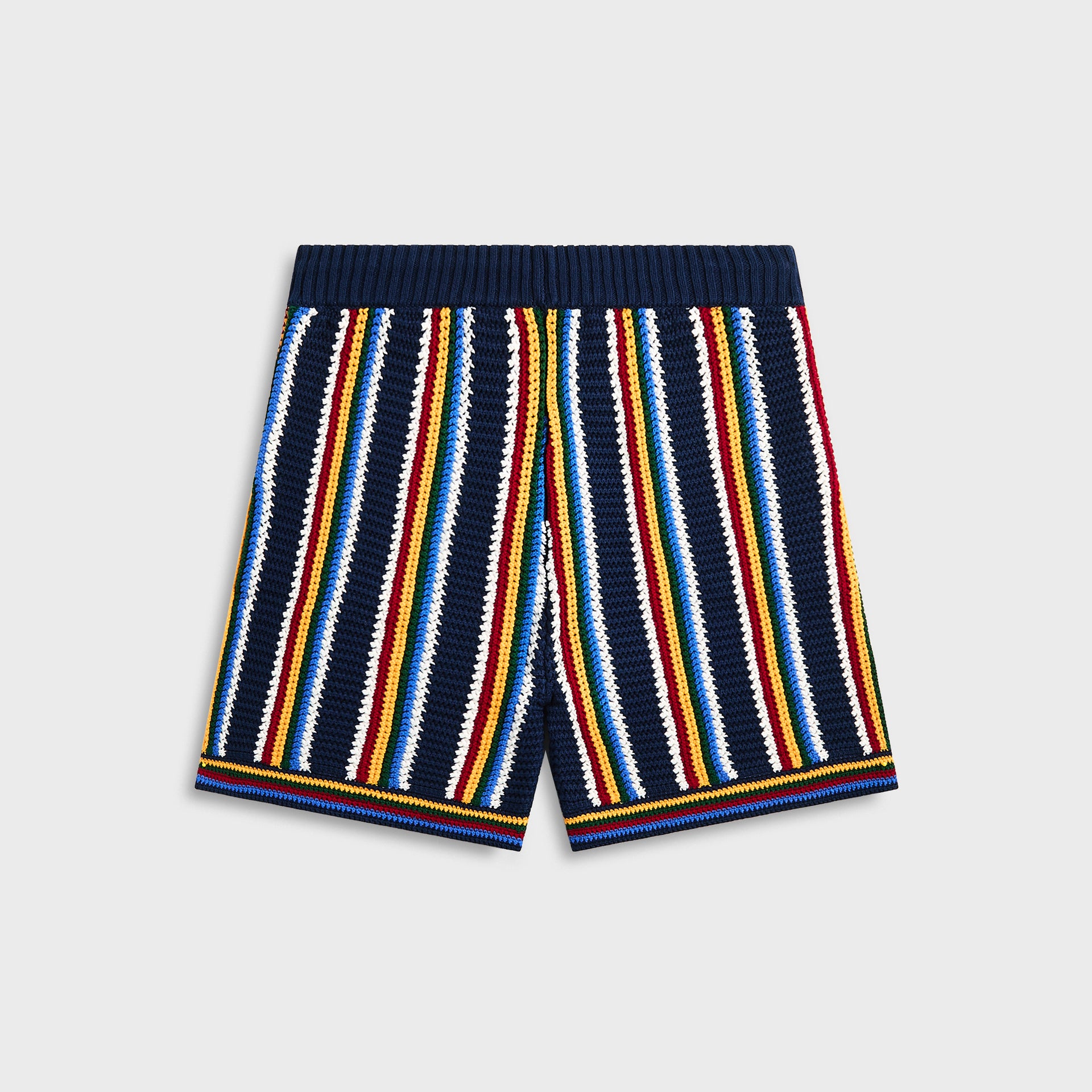 Casablanca Crochet Shorts - Navy