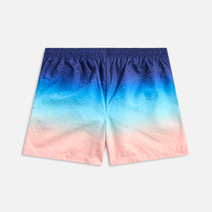 Casablanca Jacquard Swim Short - Blue Gradient