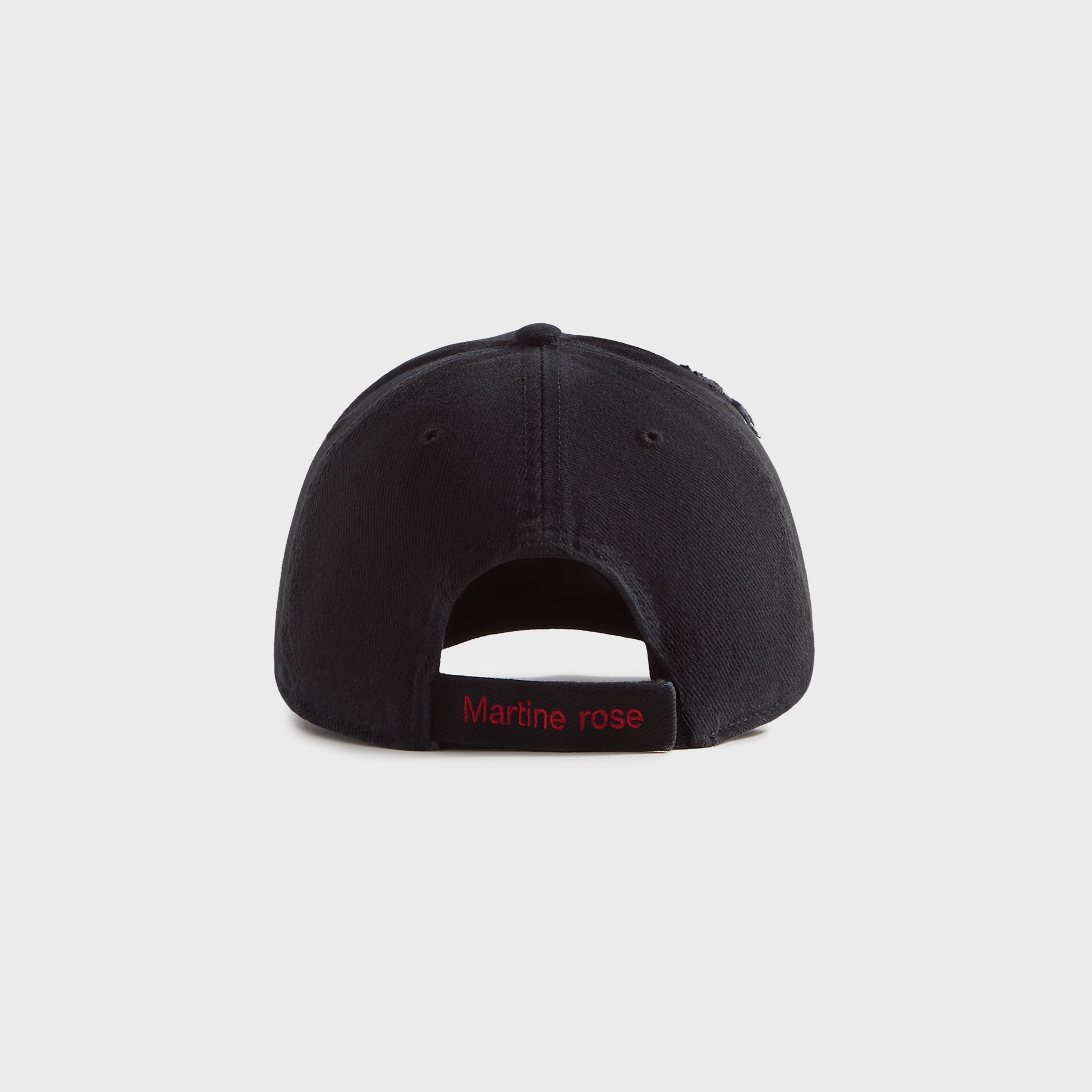 Martine Rose Cut Peak Cap - Washed Black – Kith