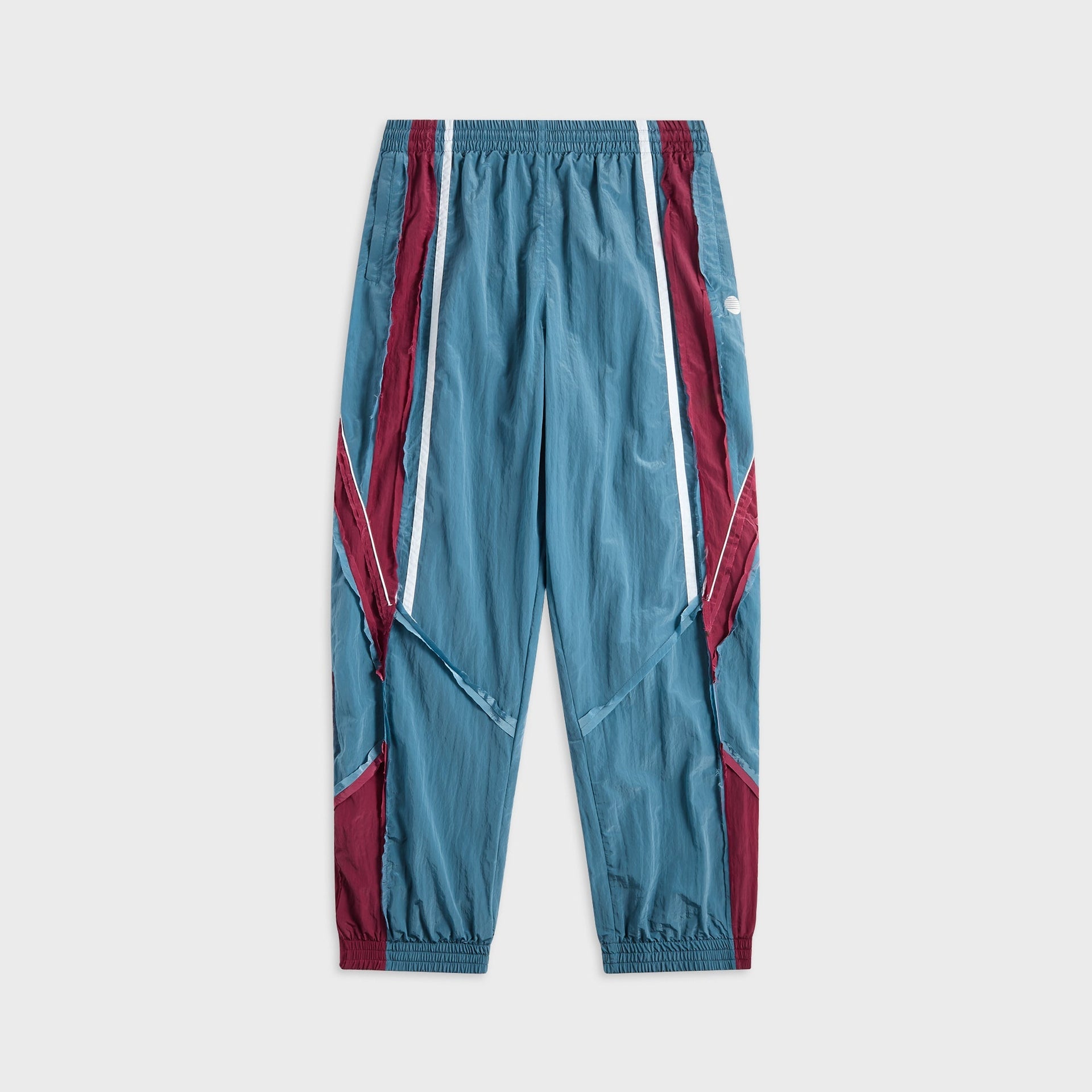Martine Rose Panelled Track Pant - Blue Teal