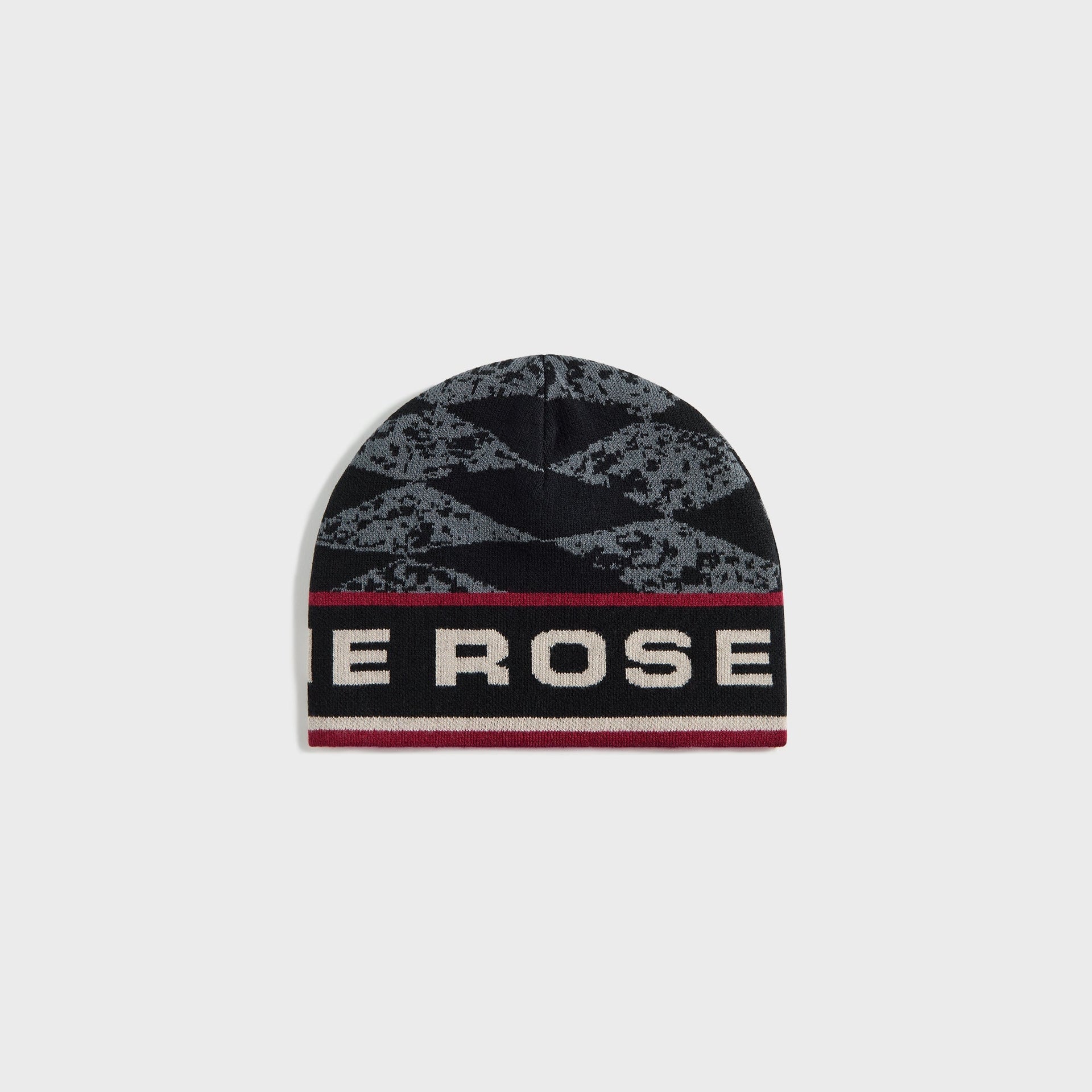 Martine Rose Reversible Beanie - Grey / Red
