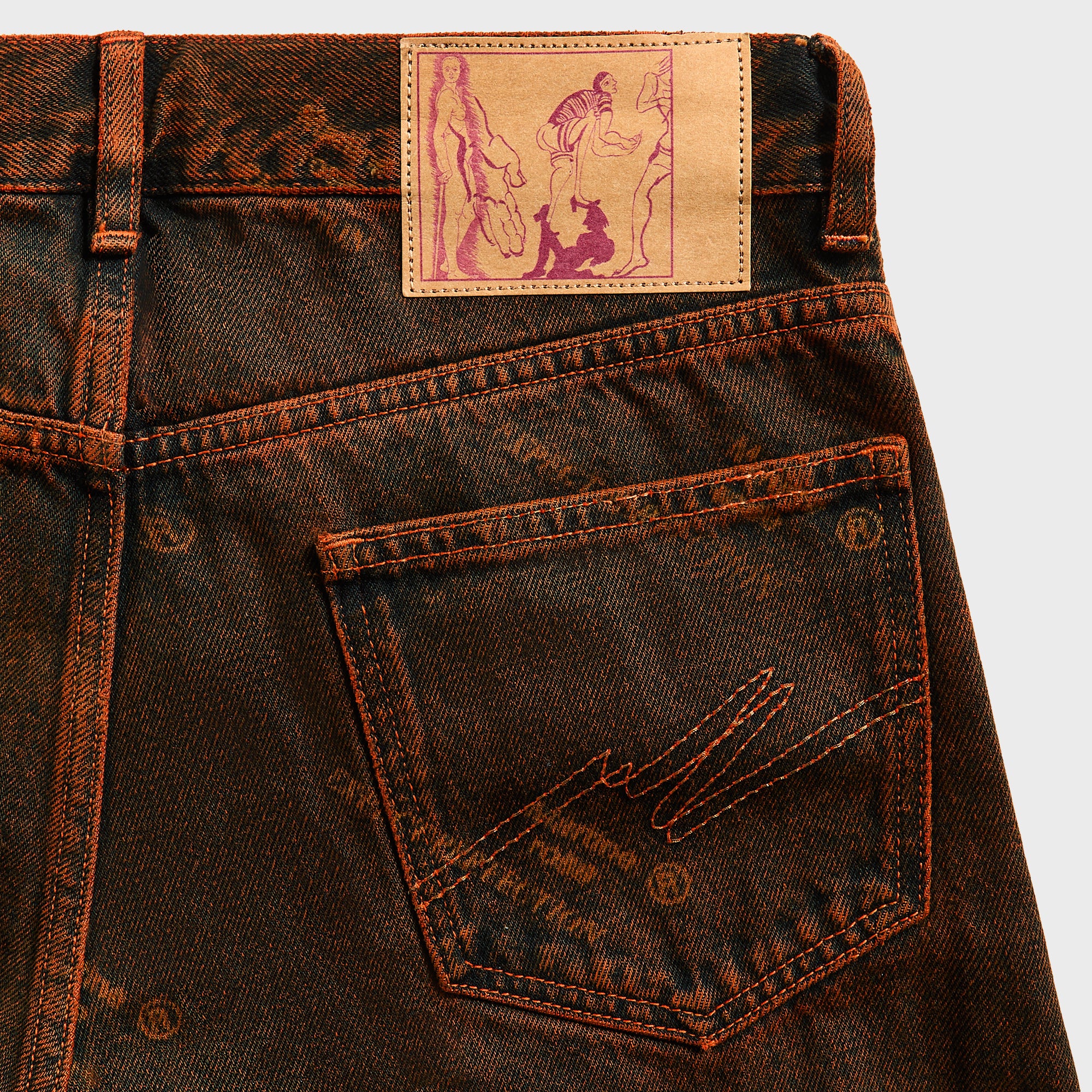 若者に人気のブランド - Jean Fit Relaxed Rose Martine Orange Kith – Laser パンツ