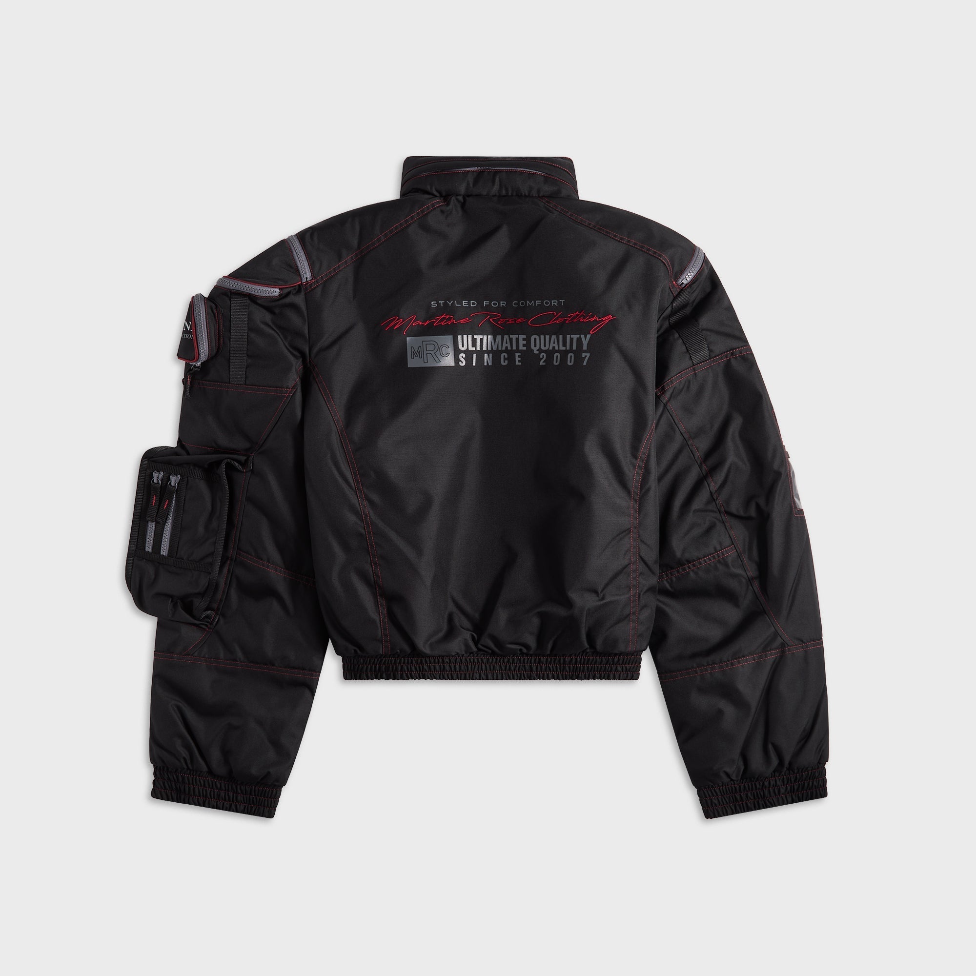 Martine Rose Blanket Track Jacket - Black / Yellow – Kith