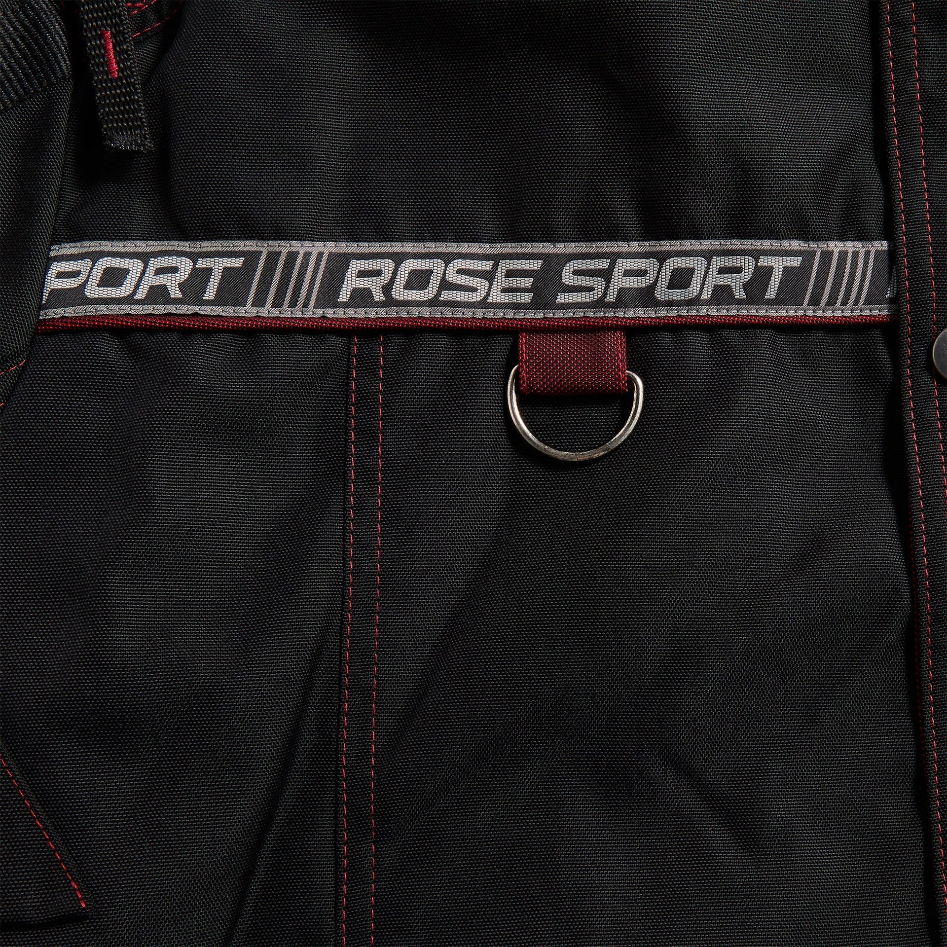 Martine Rose Bumbag Jacket - Black / Red