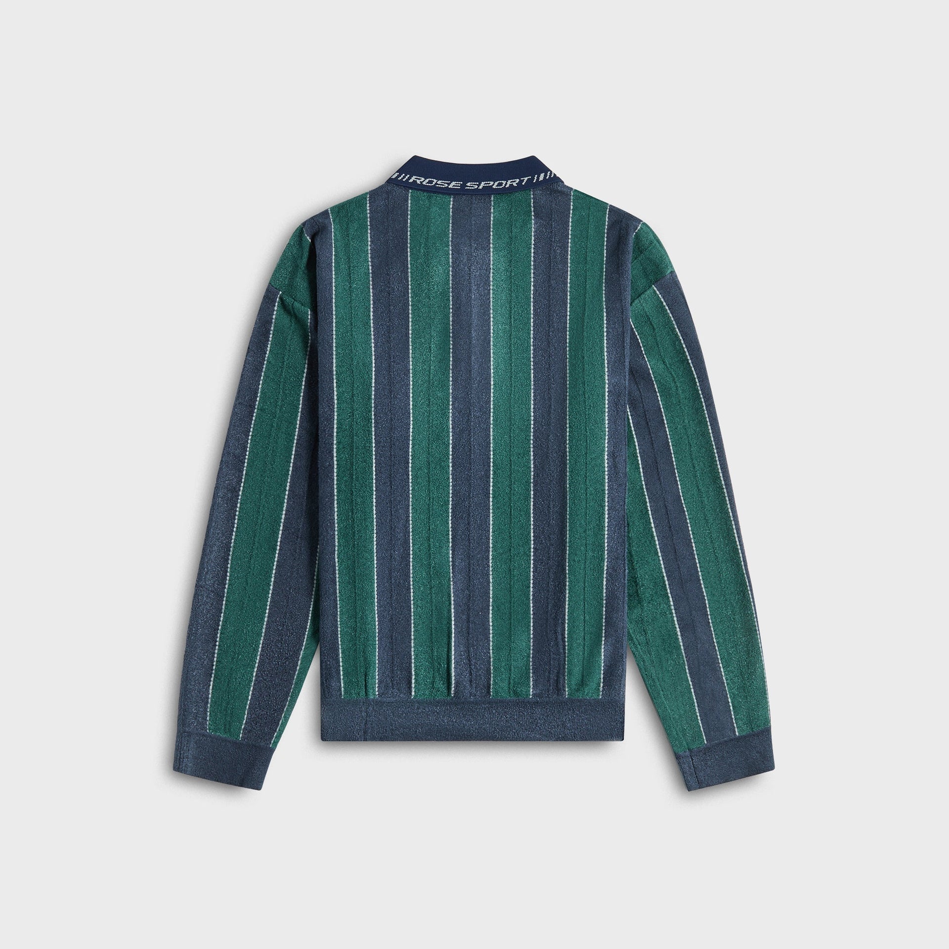 Martine Rose Sporty Logo Polo - Green / Navy