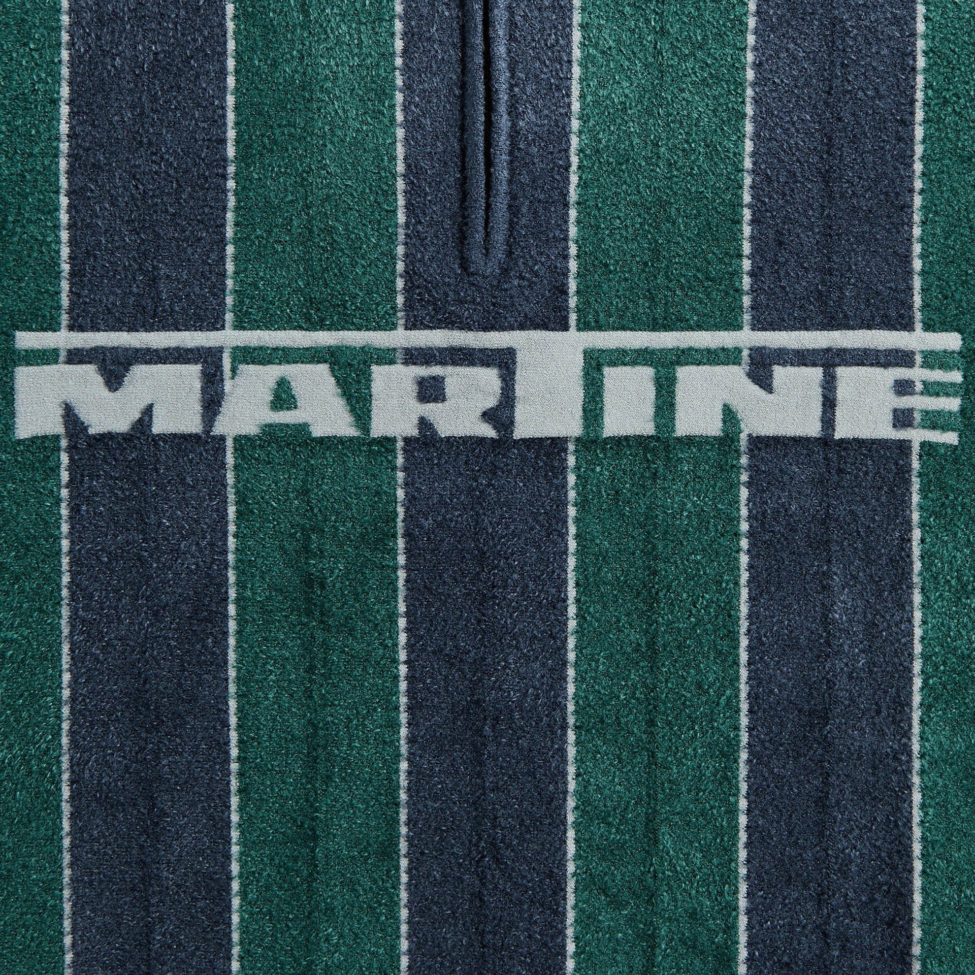 Martine Rose Sporty Logo Polo - Green / Navy