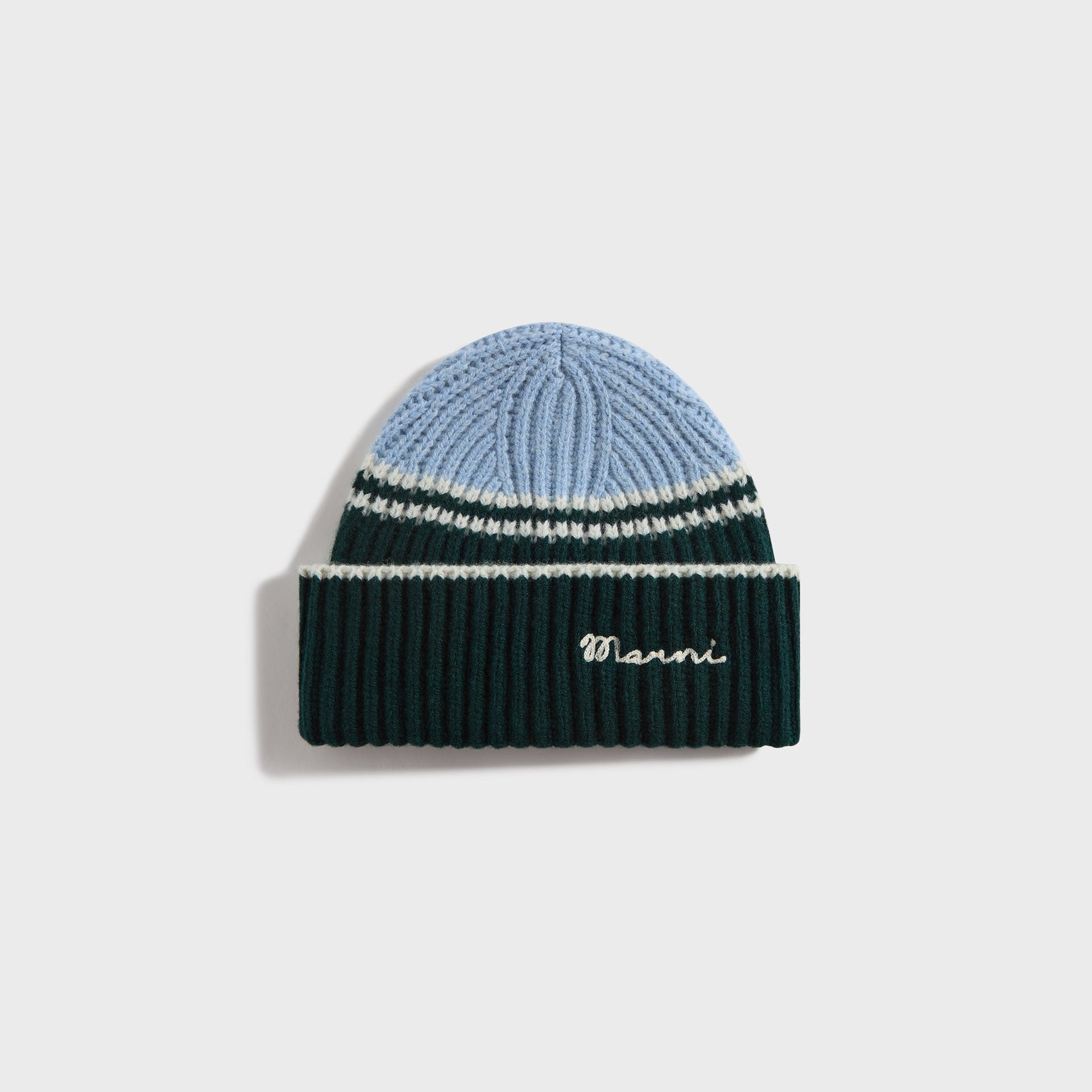 Marni Fisherman's Rib Beanie - Sky