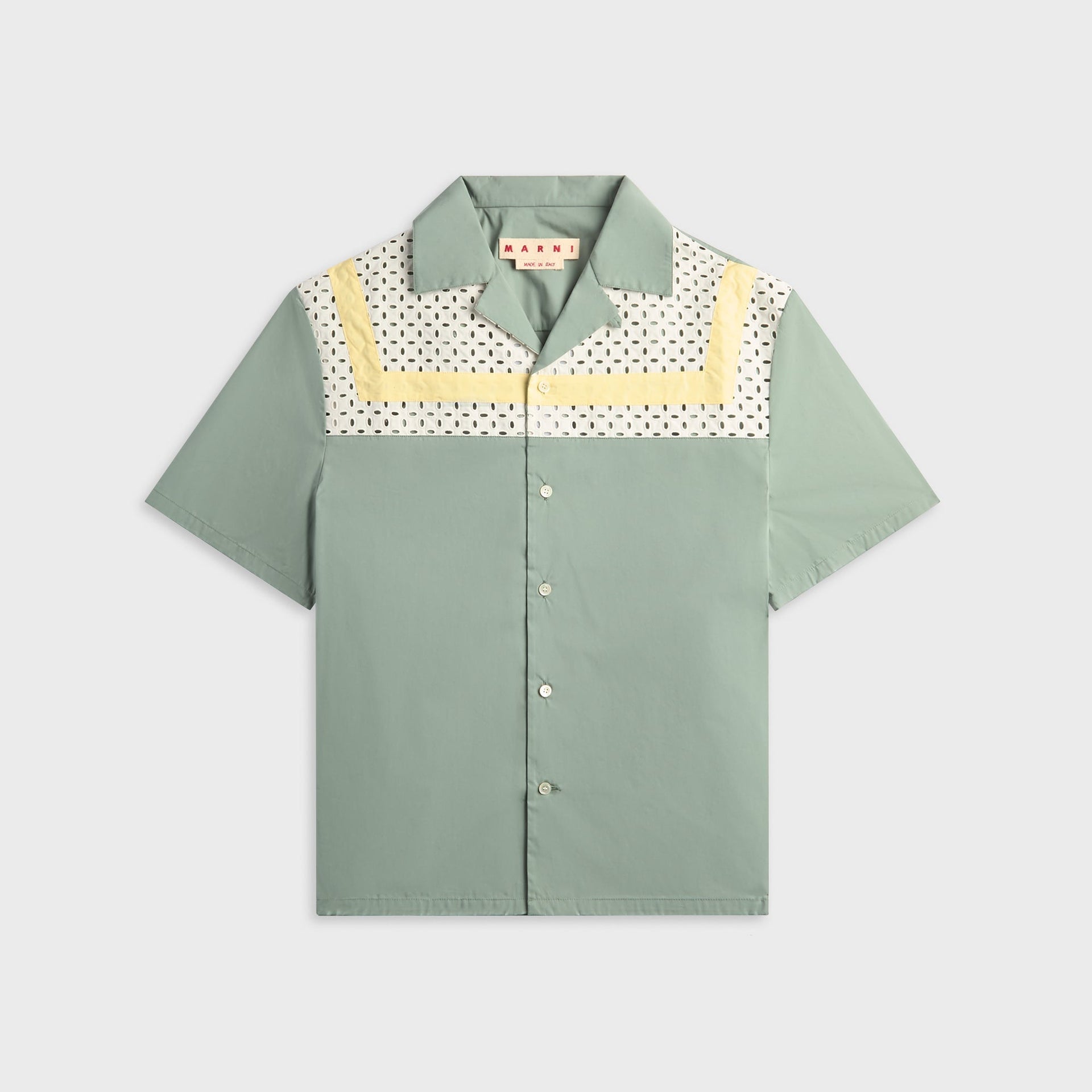 Marni Short Sleeve Shirt - Baltic