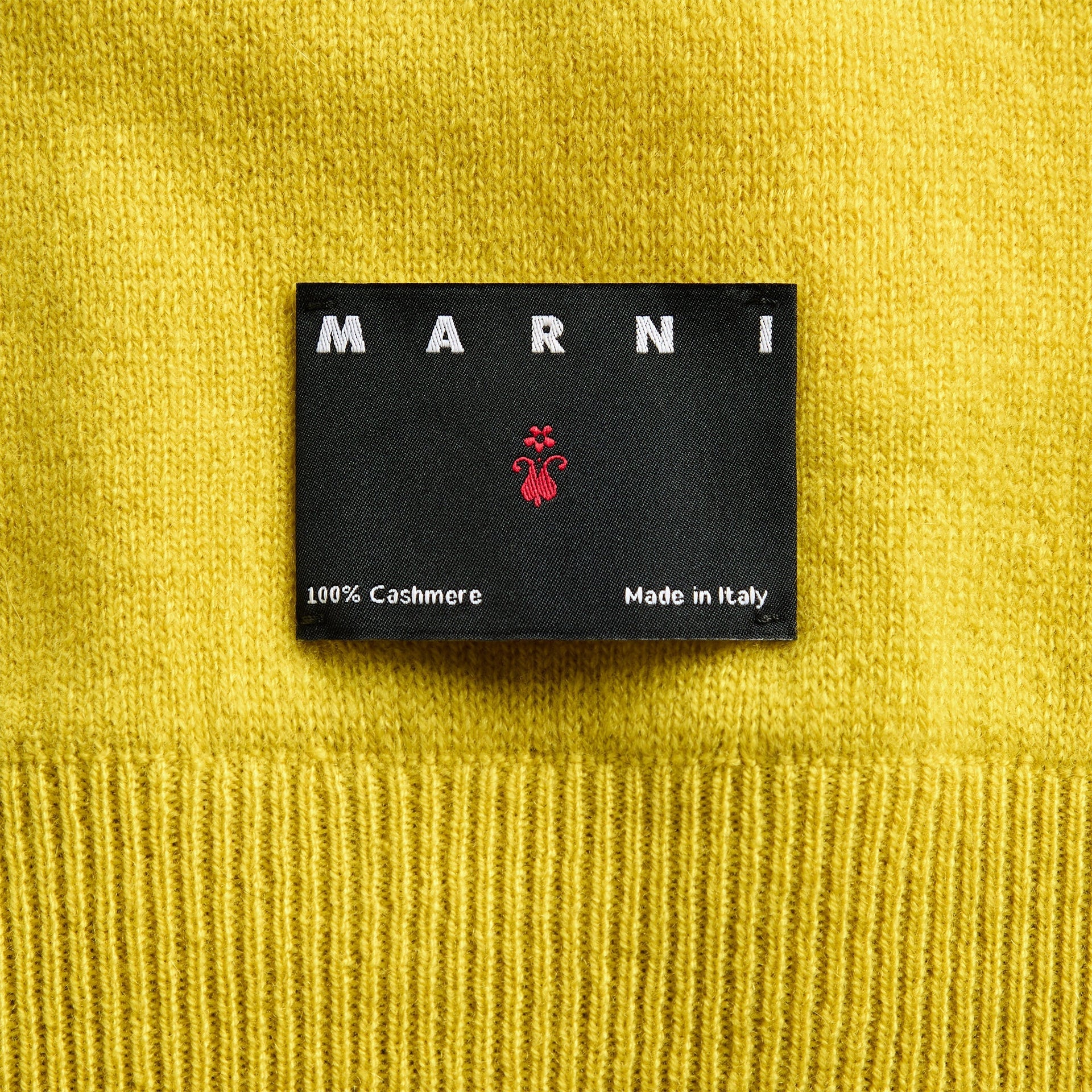 Marni Layered Effect Jumper Sweater - Citronelle