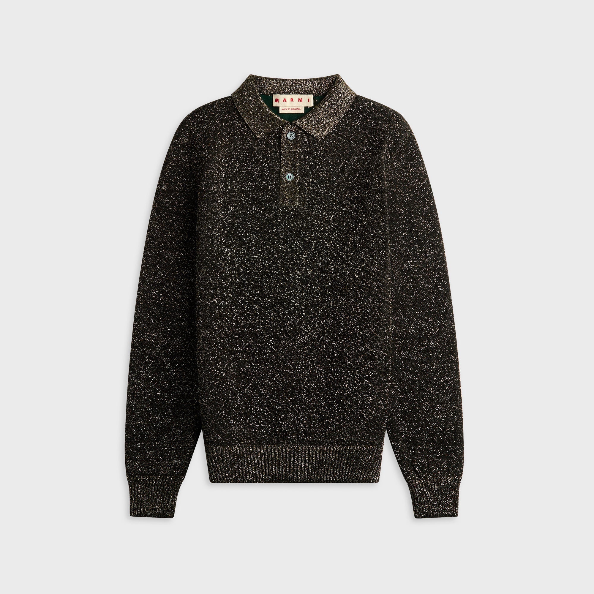 Marni Polo Neck Shirt - Black – Kith