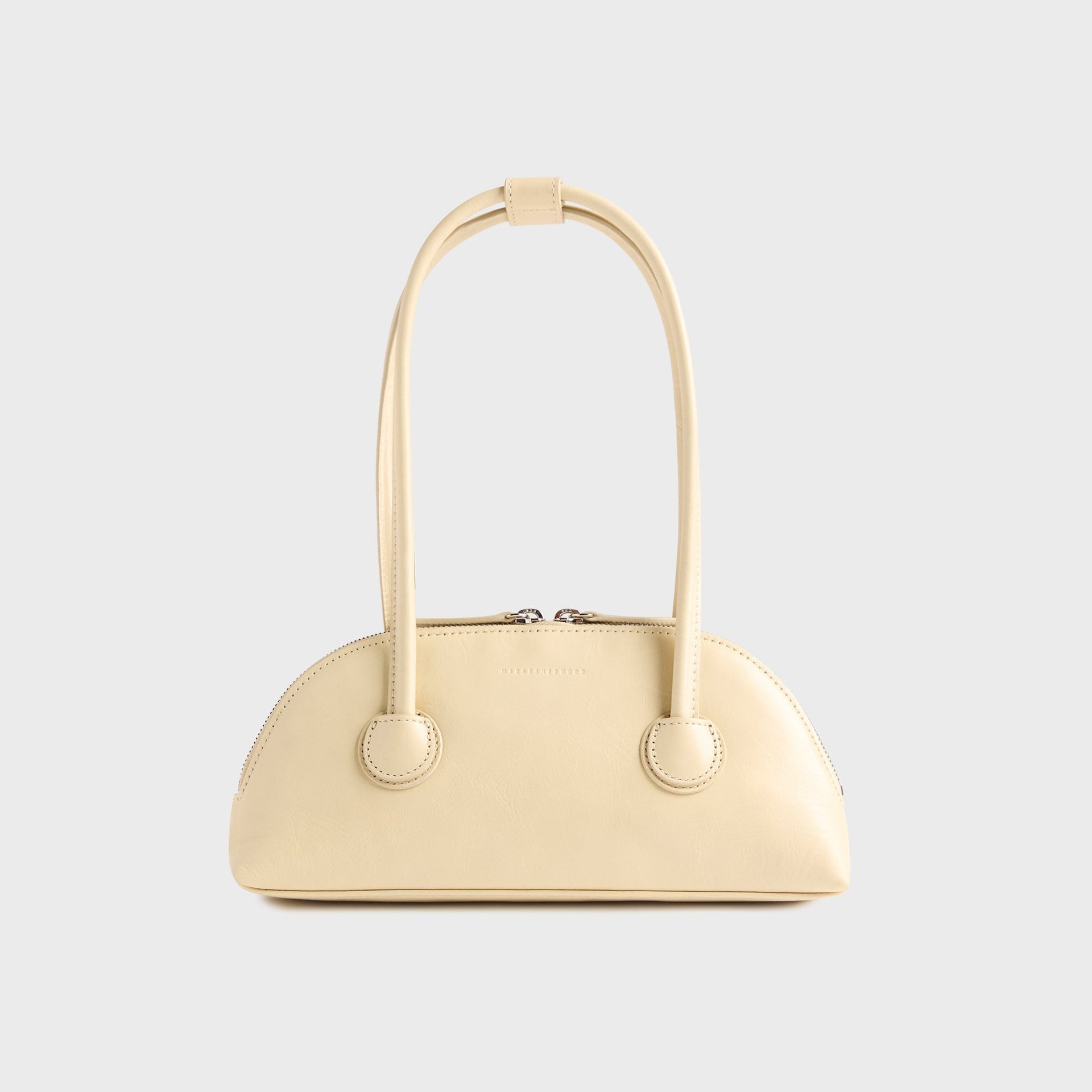 MARGESHERWOOD Bessette Shoulder Bag - Custard Semi Vegetable