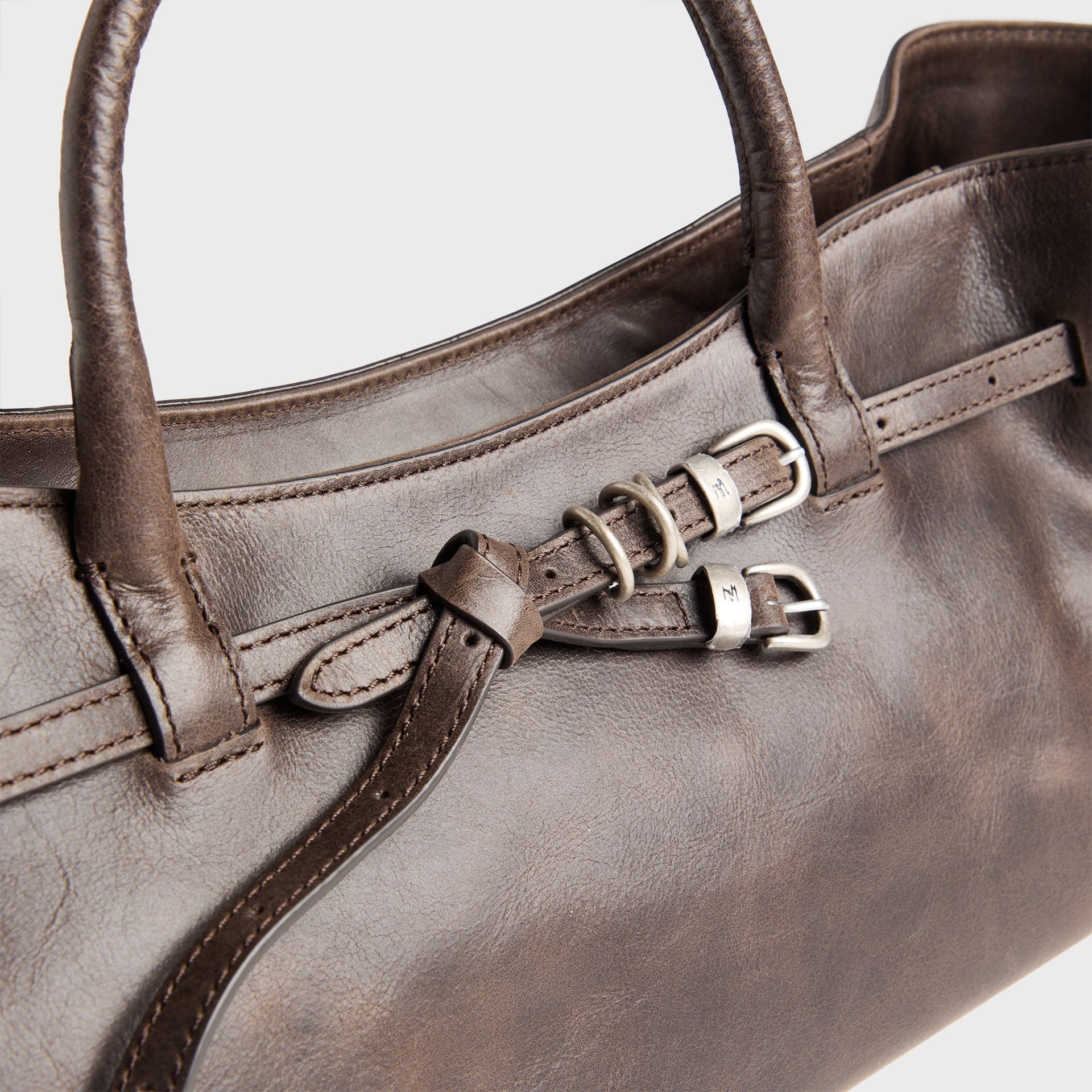 MARGESHERWOOD Grandma Bag - Sepia Pull-Up