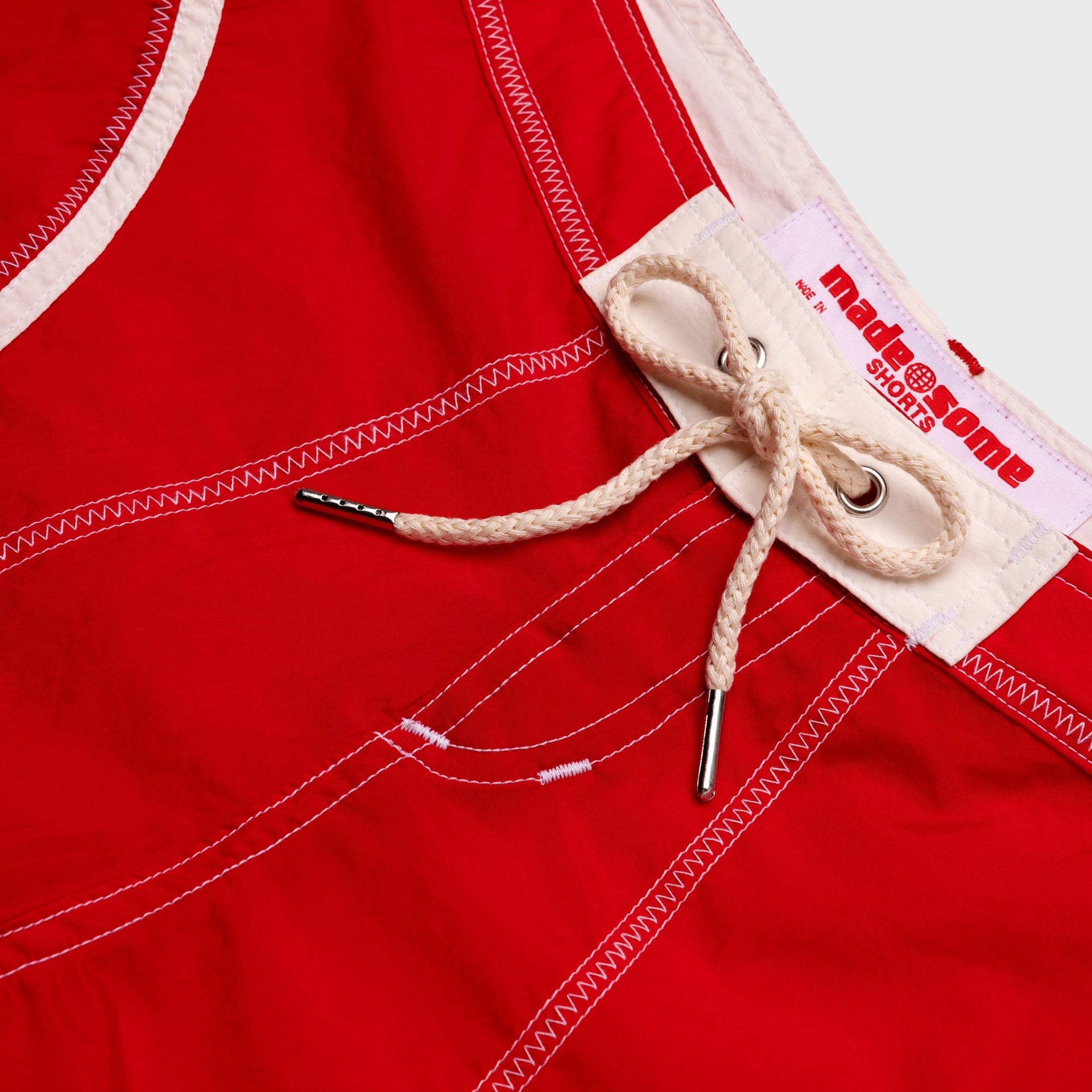 Made Some Short Shorts - Red / White