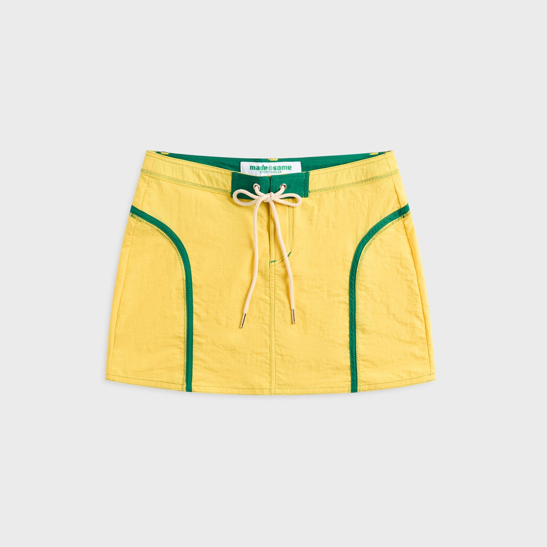 MadeSome Mini Skirt - Yellow / Green