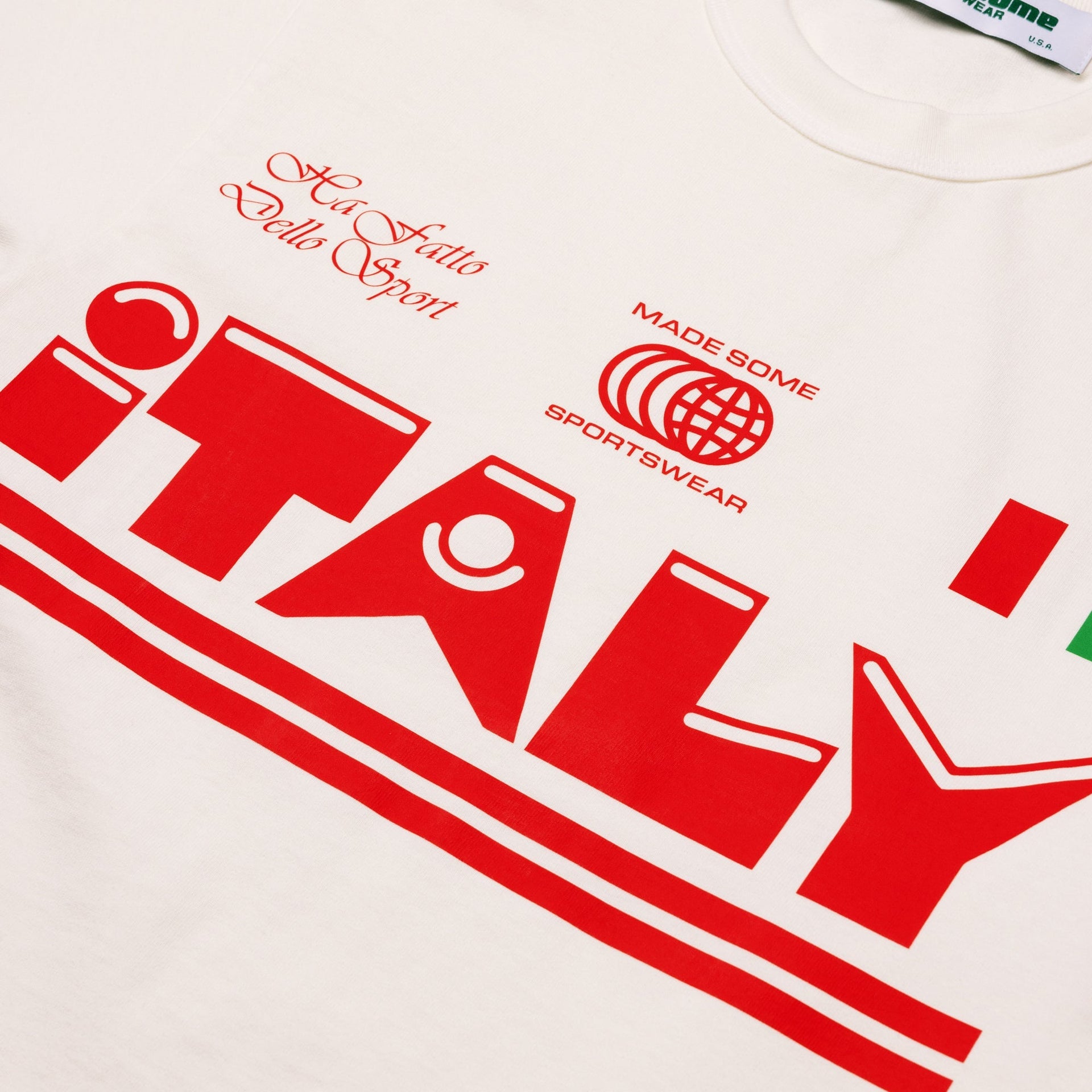 MadeSome Italy Sportwear Tee - Off White