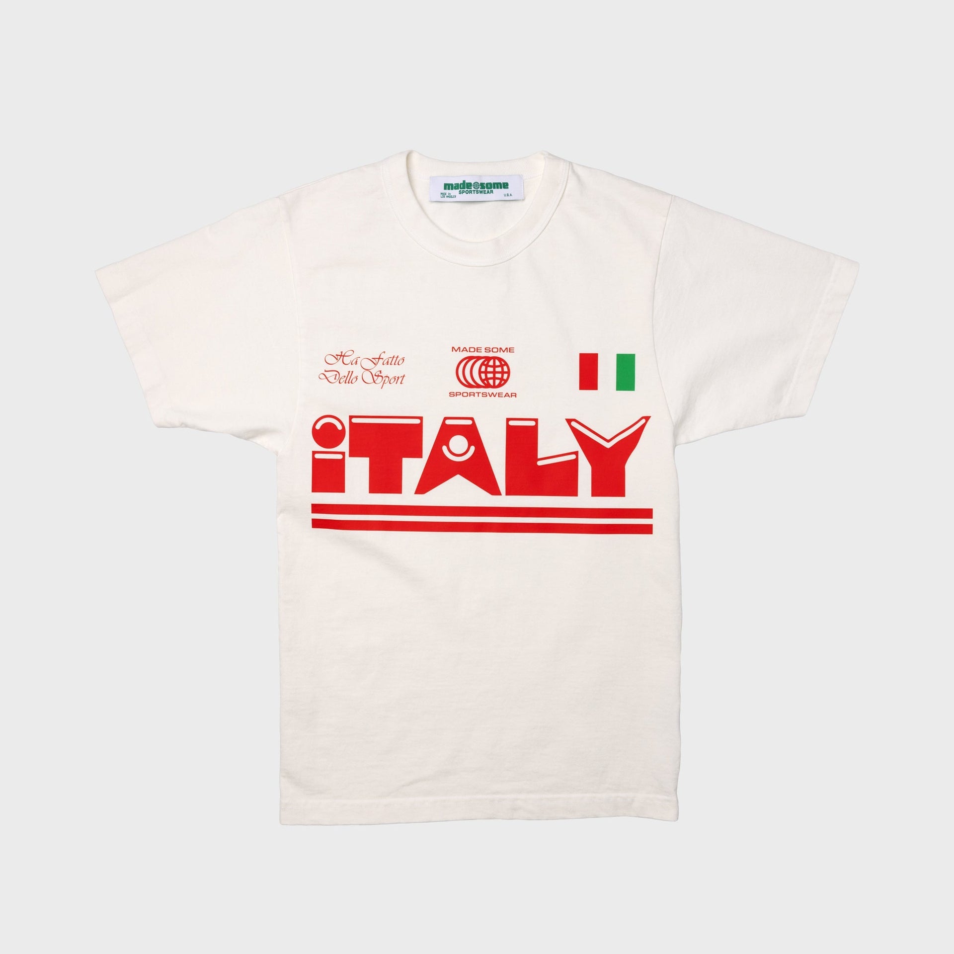 MadeSome Italy Sportwear Tee - Off White