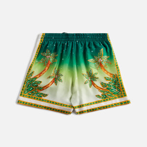 Casablanca Silk Shorts With Drawstrings - Joyaux D'Afriq