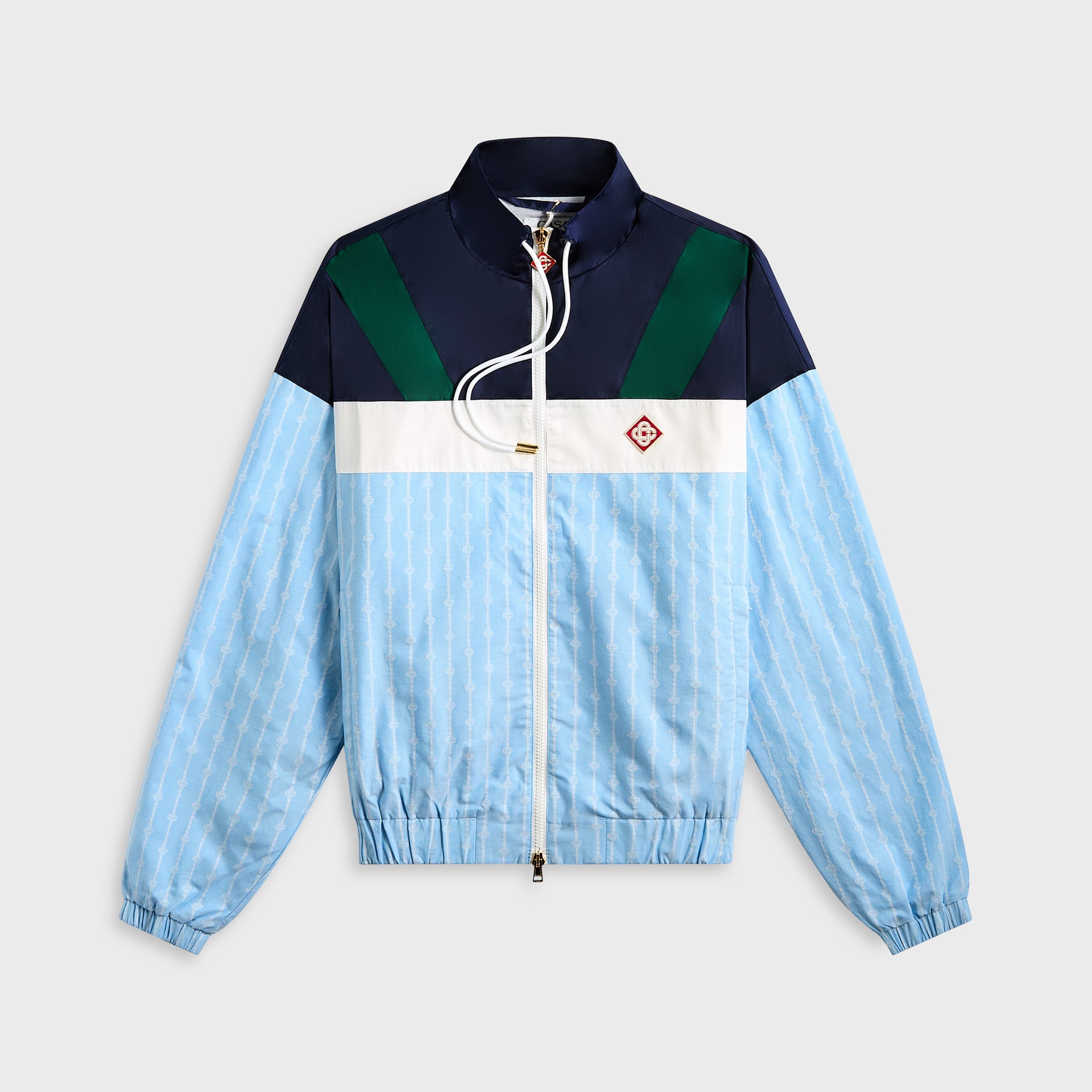 Casablanca Nylon Track Jacket - Blue