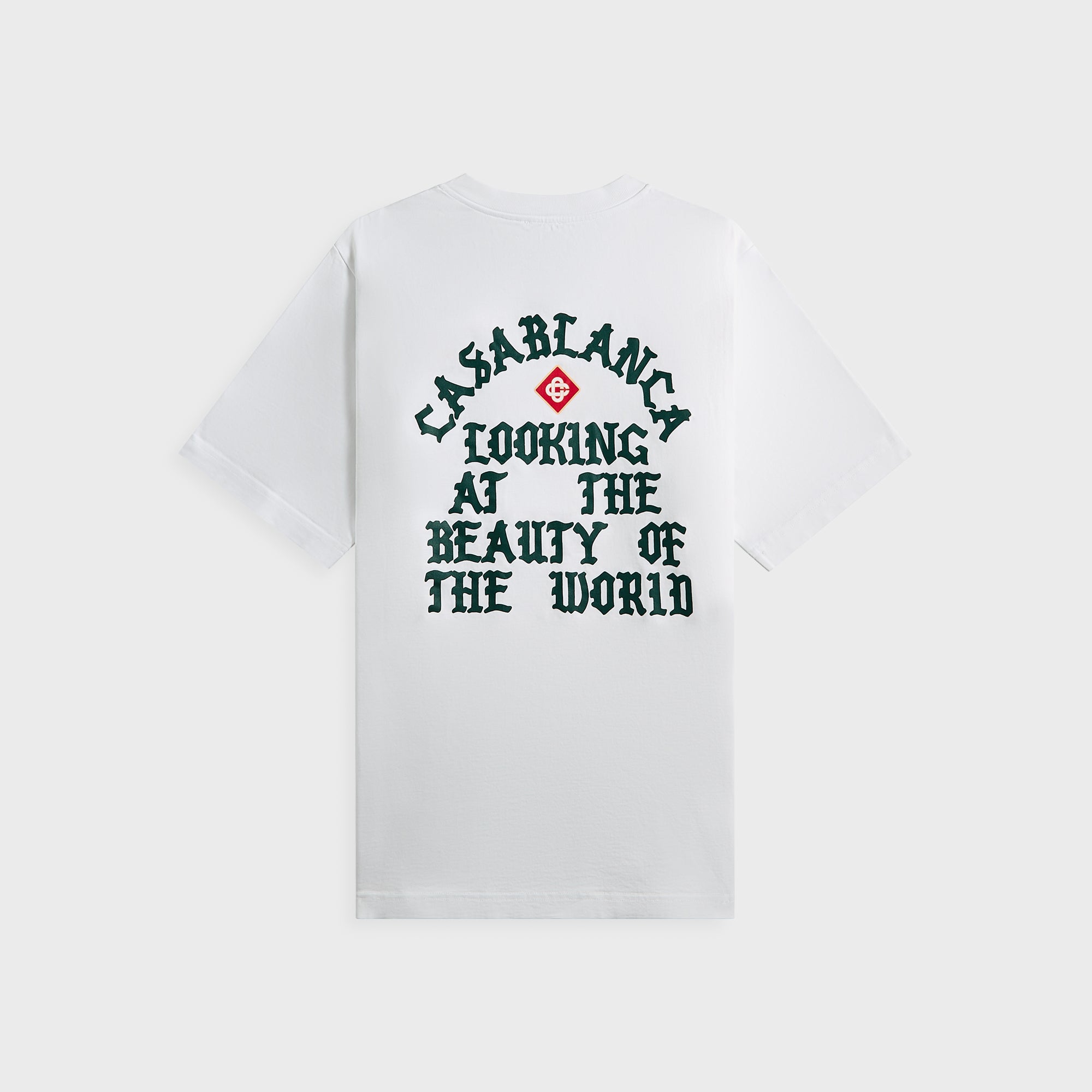 Casablanca Looking At The Beauty Of The World Printed Tee
