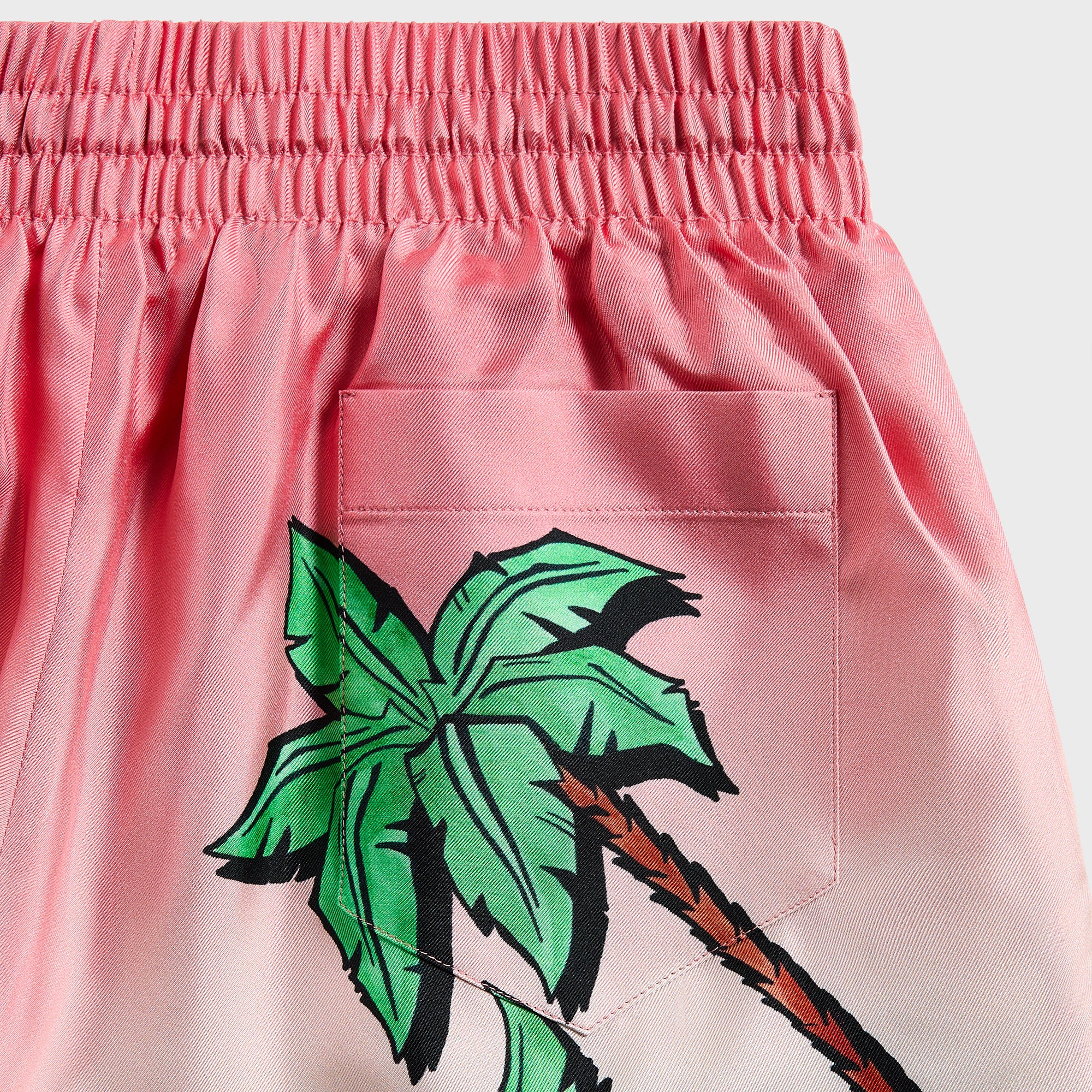 ショーツ CASABLANCA DRAWSTRING SHORTS Casablanca Drawstring Shorts - Blue Fade / White – Kith